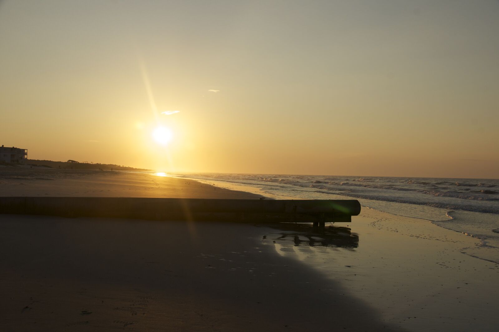 Sony Alpha DSLR-A700 sample photo. Beach, sunrise, ocean photography