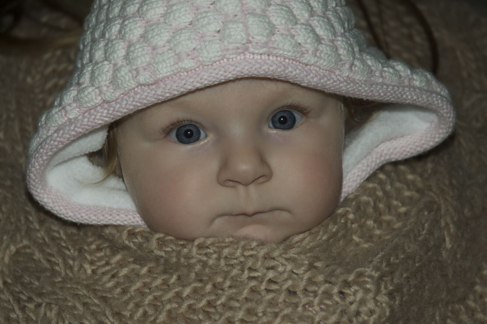 Nikon D70s sample photo. Baby, girl, cozy photography