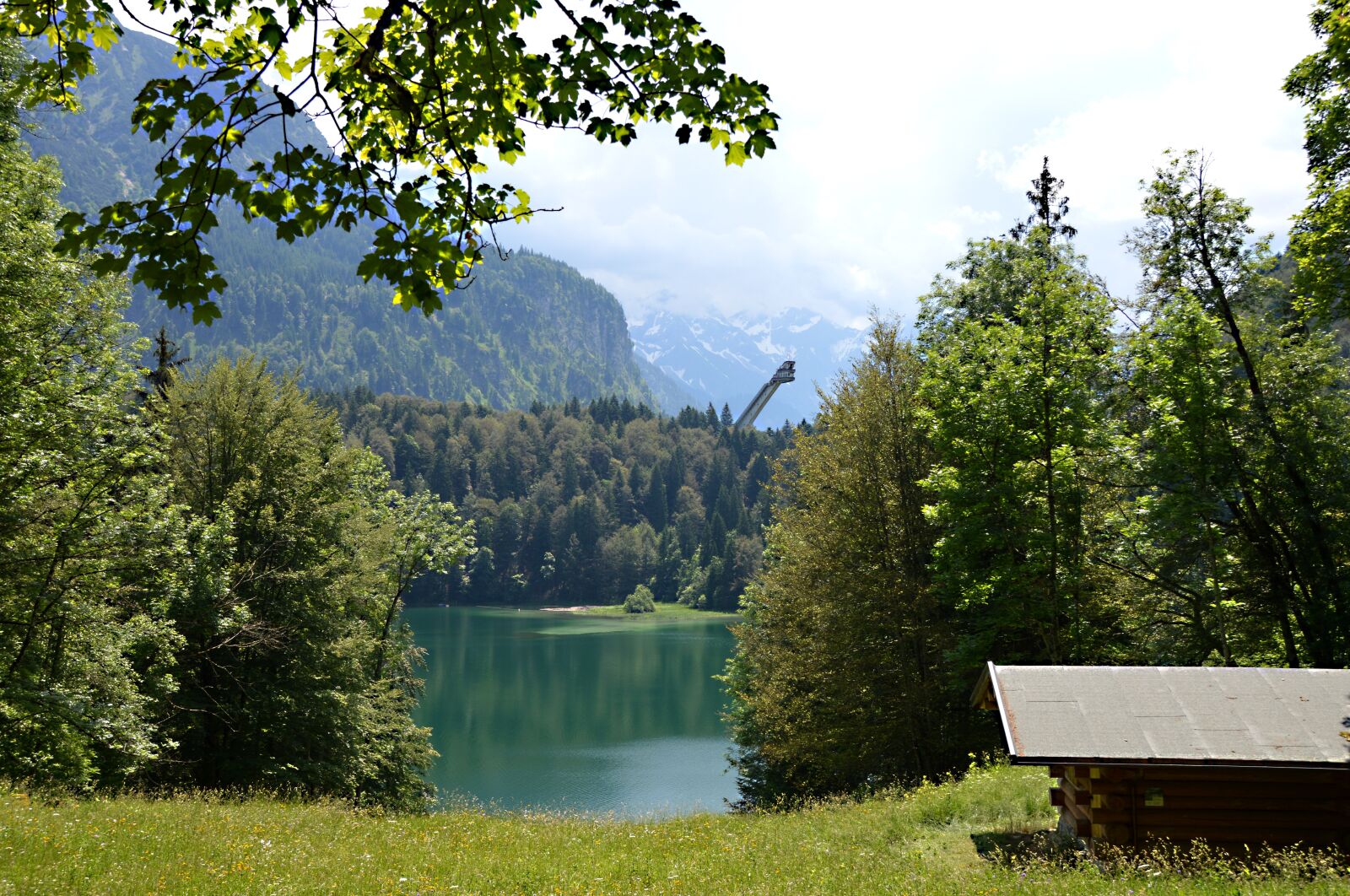 Nikon D3200 sample photo. Skiflug, hill, oberstdorf photography