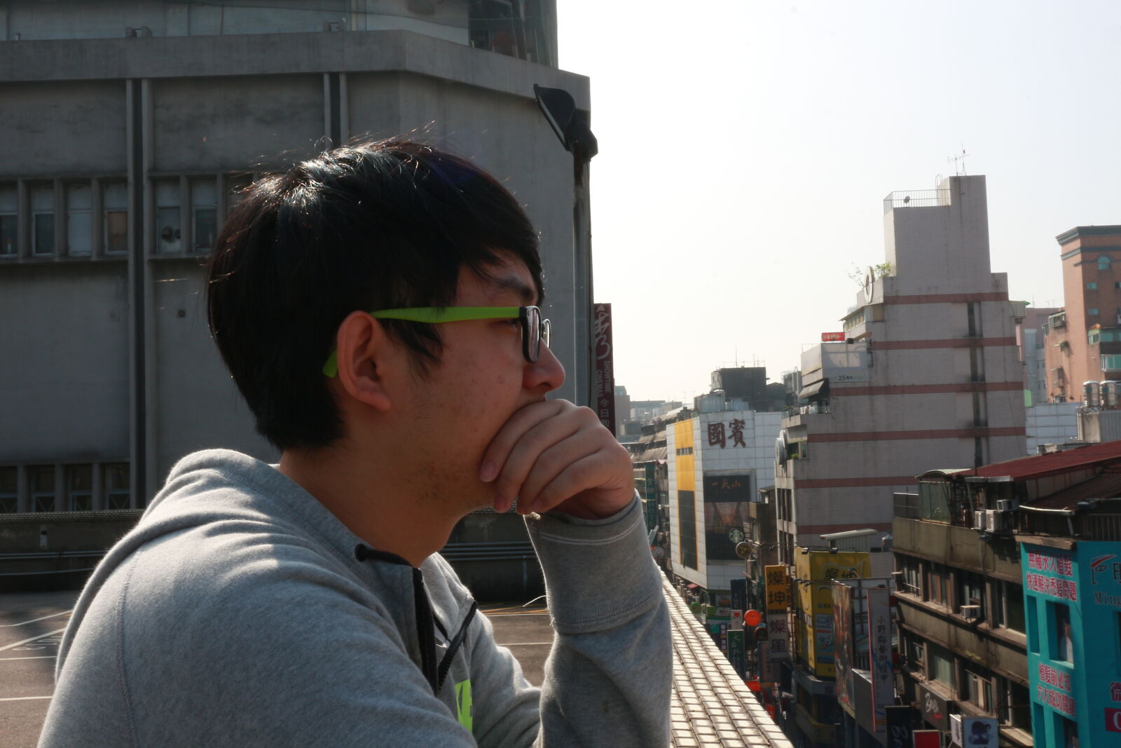 Canon EOS M sample photo. Rear, view, of, man photography
