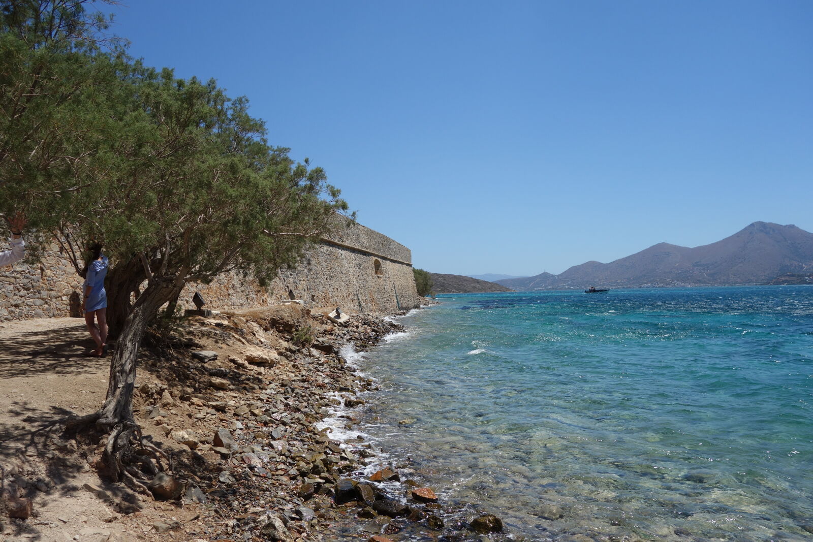 Sony Cyber-shot DSC-RX100 sample photo. Castle, rock, sea, tree photography