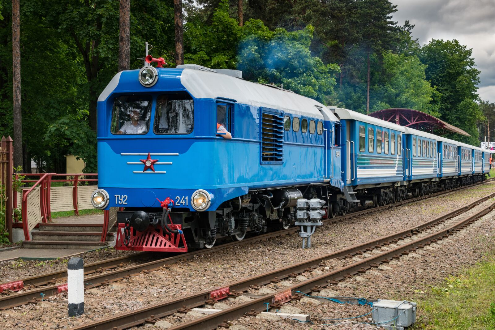 Sony a6300 + Sony Vario Tessar T* FE 24-70mm F4 ZA OSS sample photo. Locomotive, diesel locomotive, rails photography