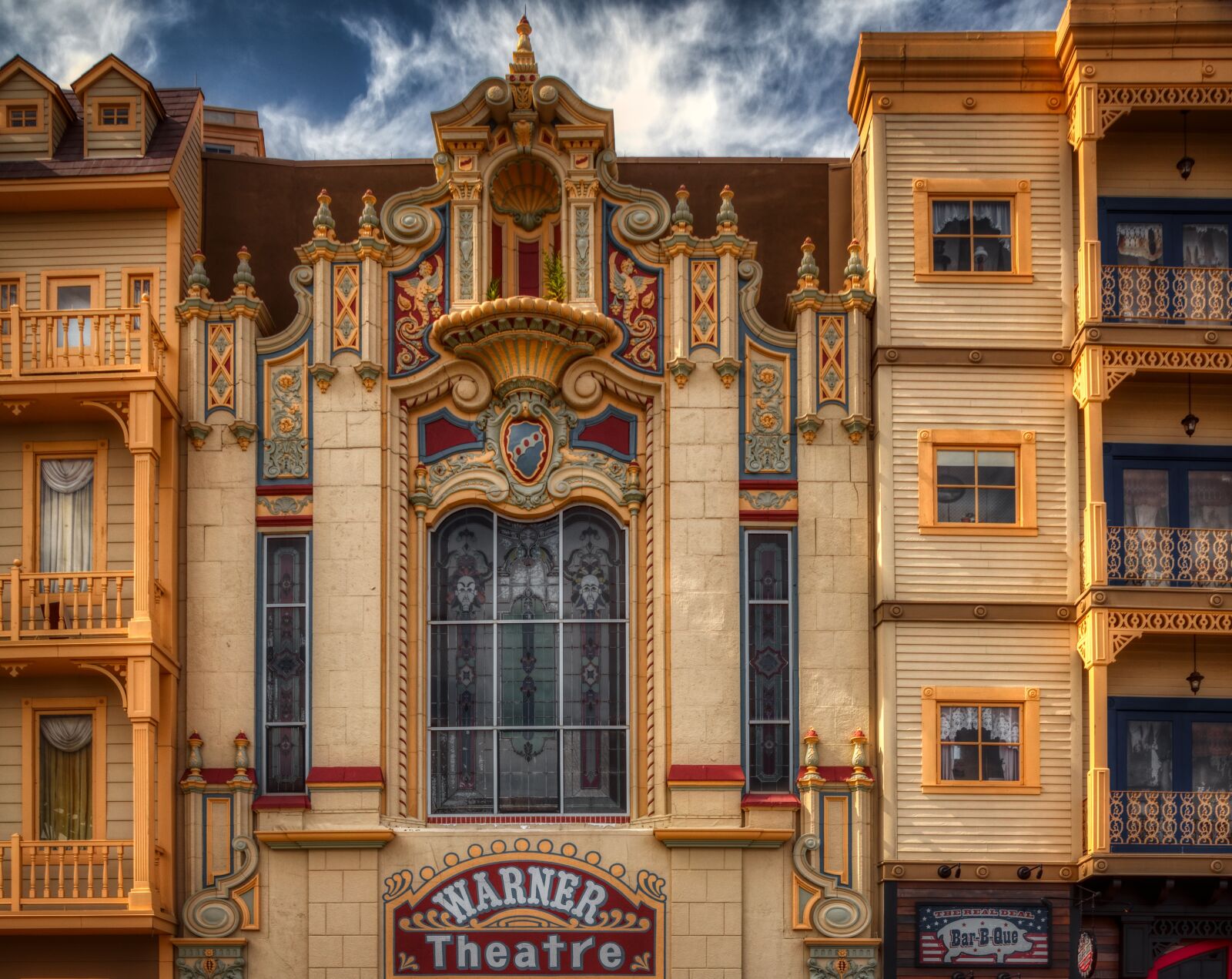 Canon EOS 5DS R sample photo. Warner theatre, atlantic city photography