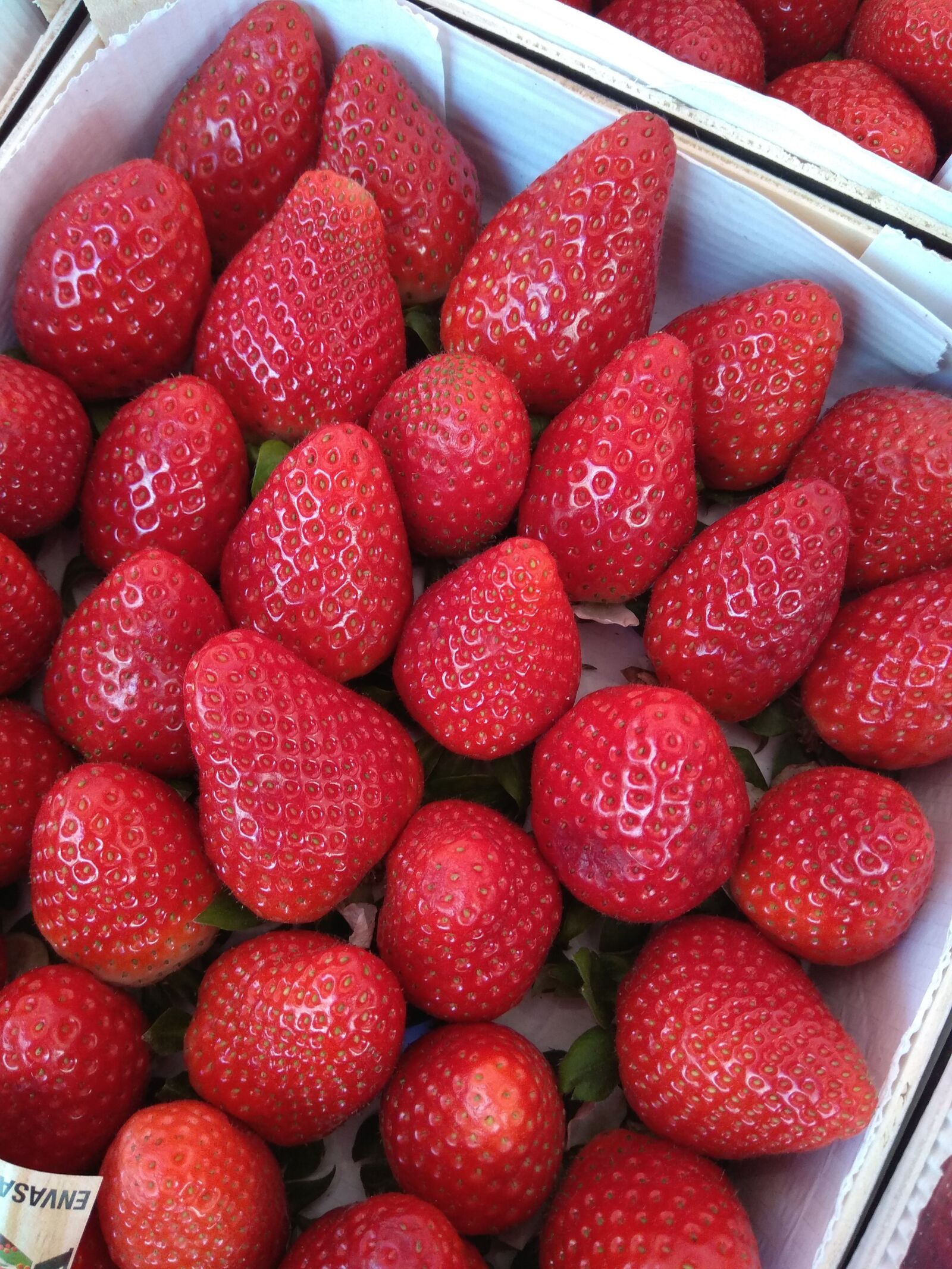 Xiaomi Redmi Note 4 sample photo. Strawberry, strawberries, fruit photography