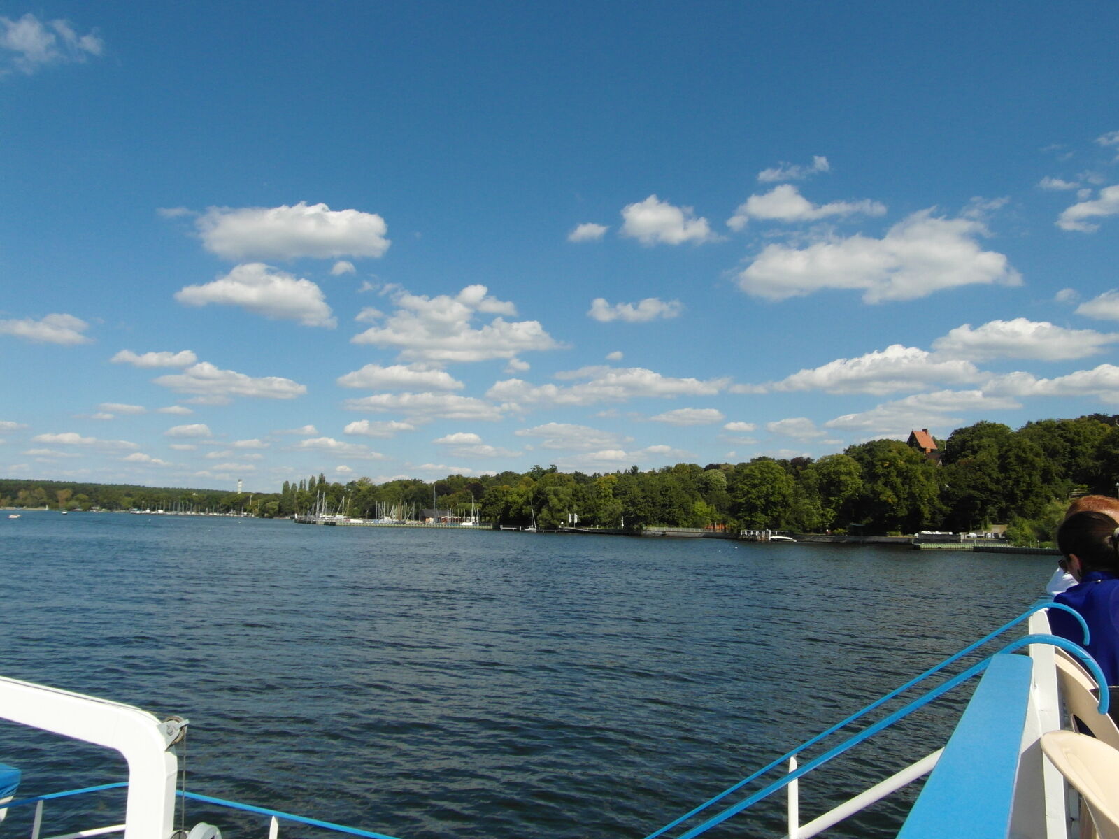 Samsung WB750 sample photo. Berlin, drive, lake, ship photography