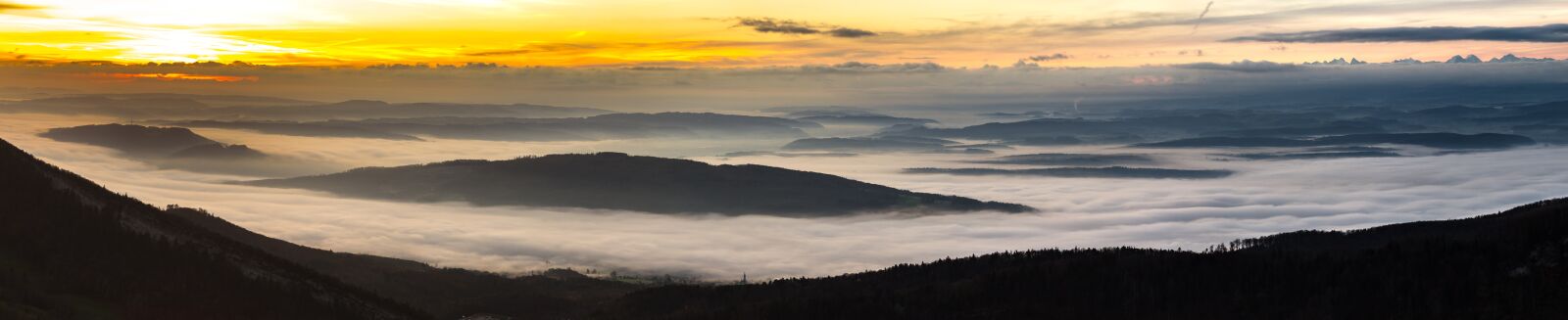 Canon EOS 7D sample photo. Sunrise, fog, morgenstimmung photography