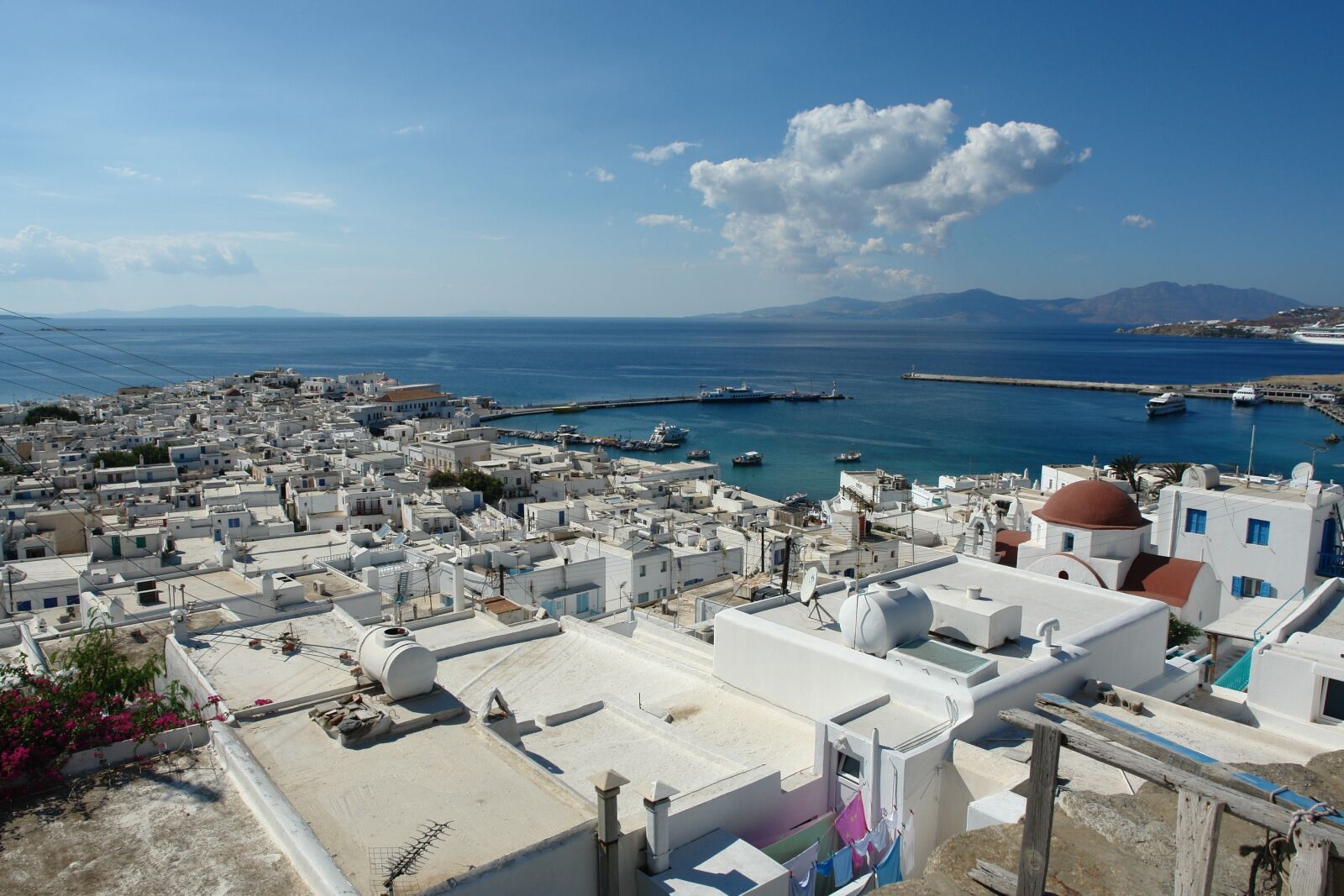 Sony DSC-R1 sample photo. Mykonos, greece, europe photography