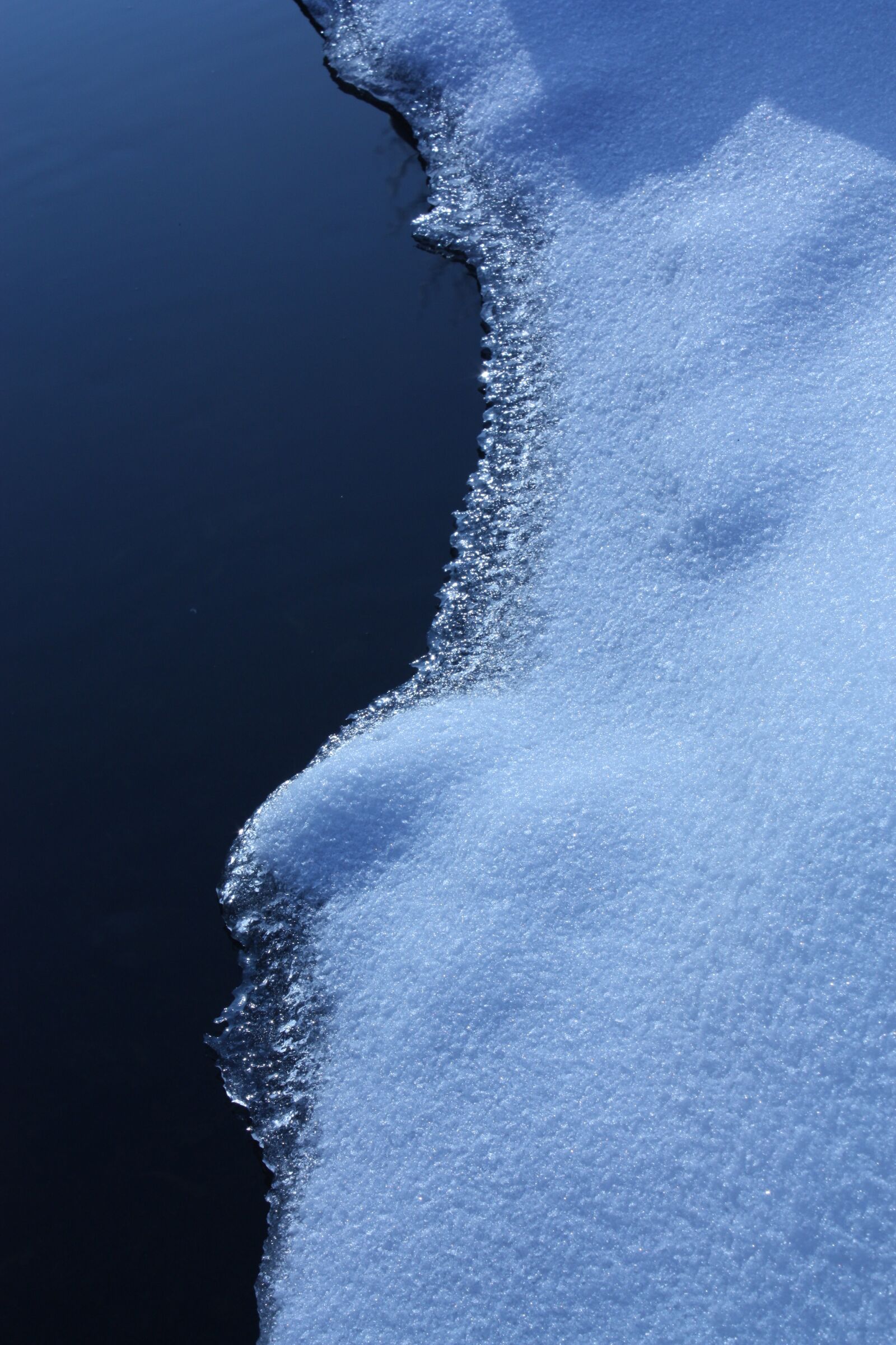 Canon EOS 450D (EOS Rebel XSi / EOS Kiss X2) sample photo. Winter, ice, water photography