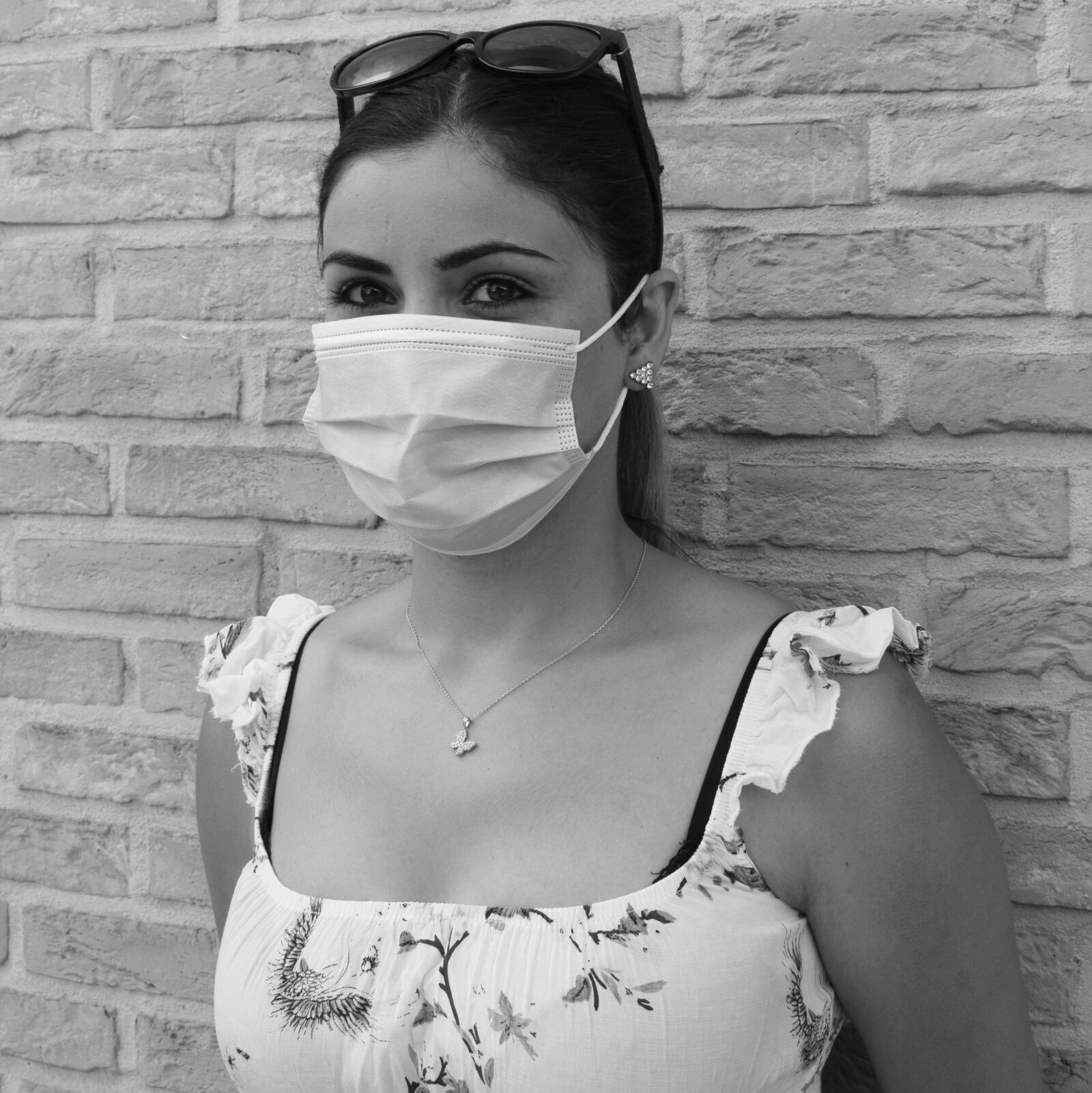 Nikon D5300 sample photo. Protective mask, corona, feline photography