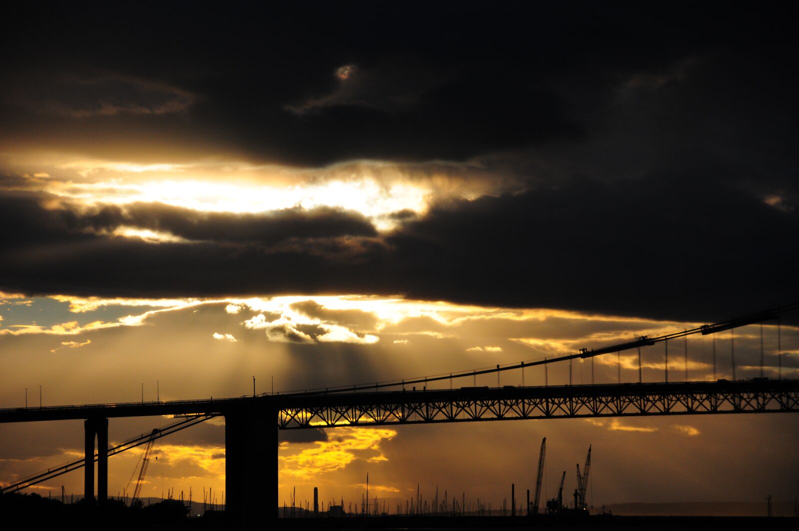Nikon D300 sample photo. Sunset, sunrise, bridge photography