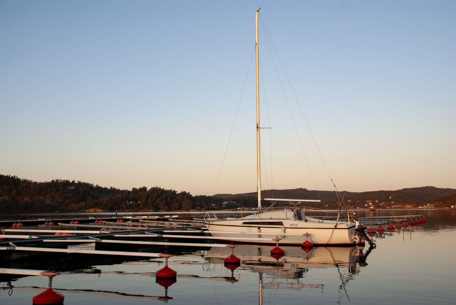 Nikon D80 sample photo. Sailboat, port, water photography