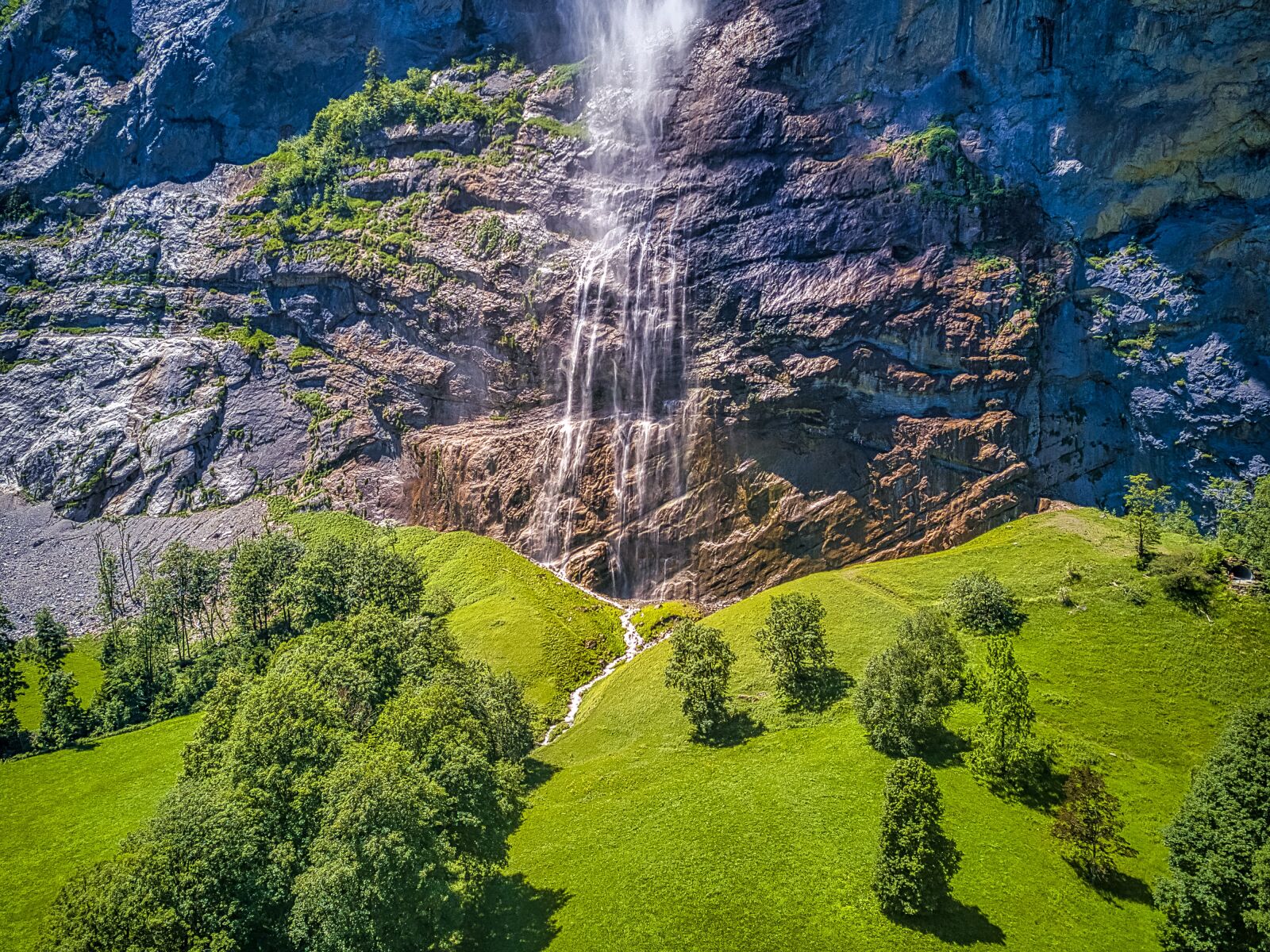 DJI FC220 sample photo. Switzerland, lauterbrunnen, mountains photography