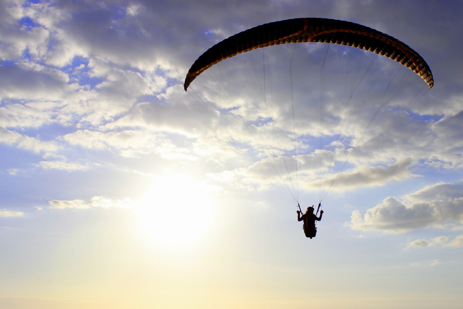 Canon EOS 600D (Rebel EOS T3i / EOS Kiss X5) sample photo. Paraglider, wing, paragliding photography