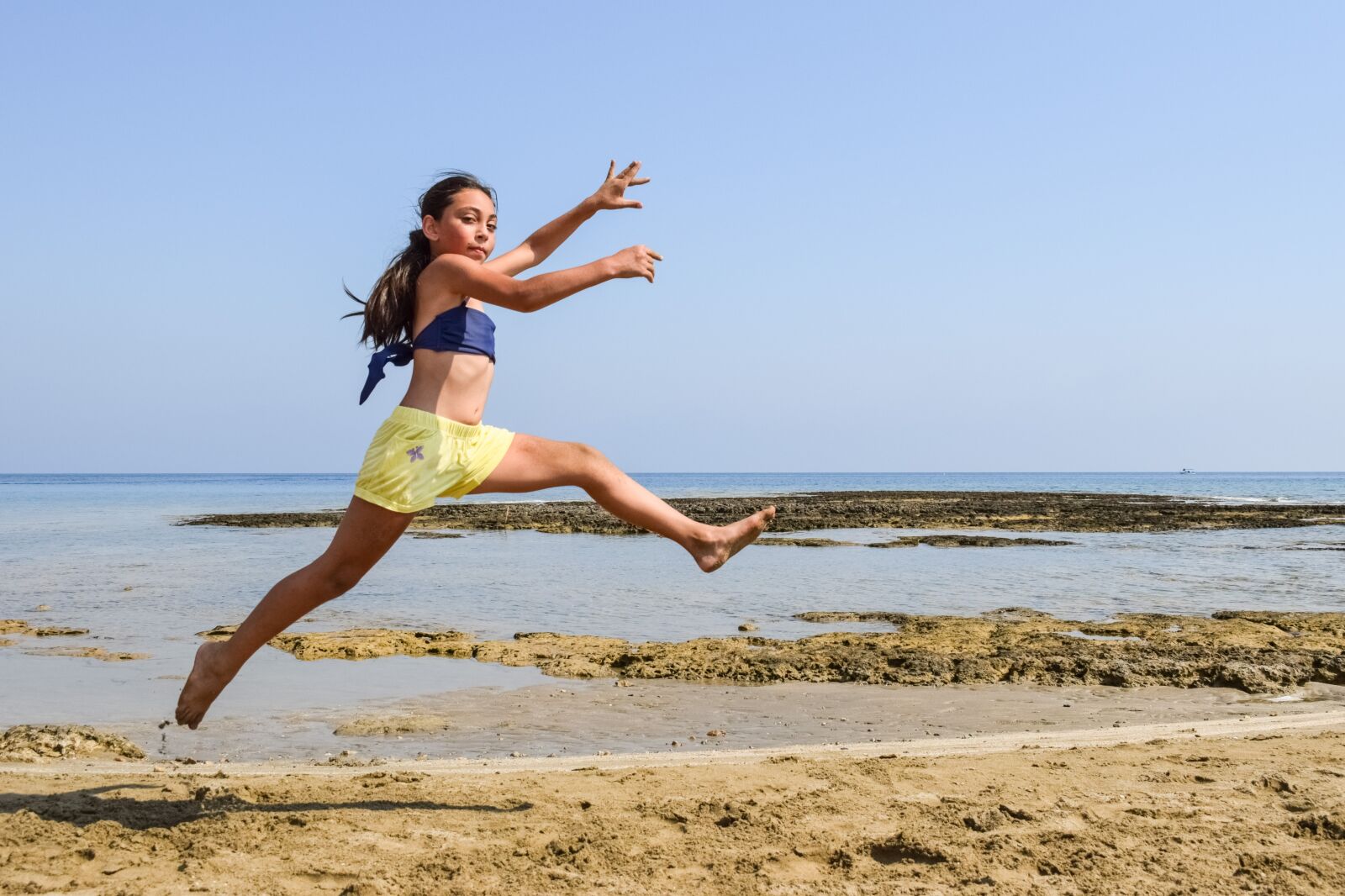 Nikon D3300 sample photo. Girl, sea, beach photography