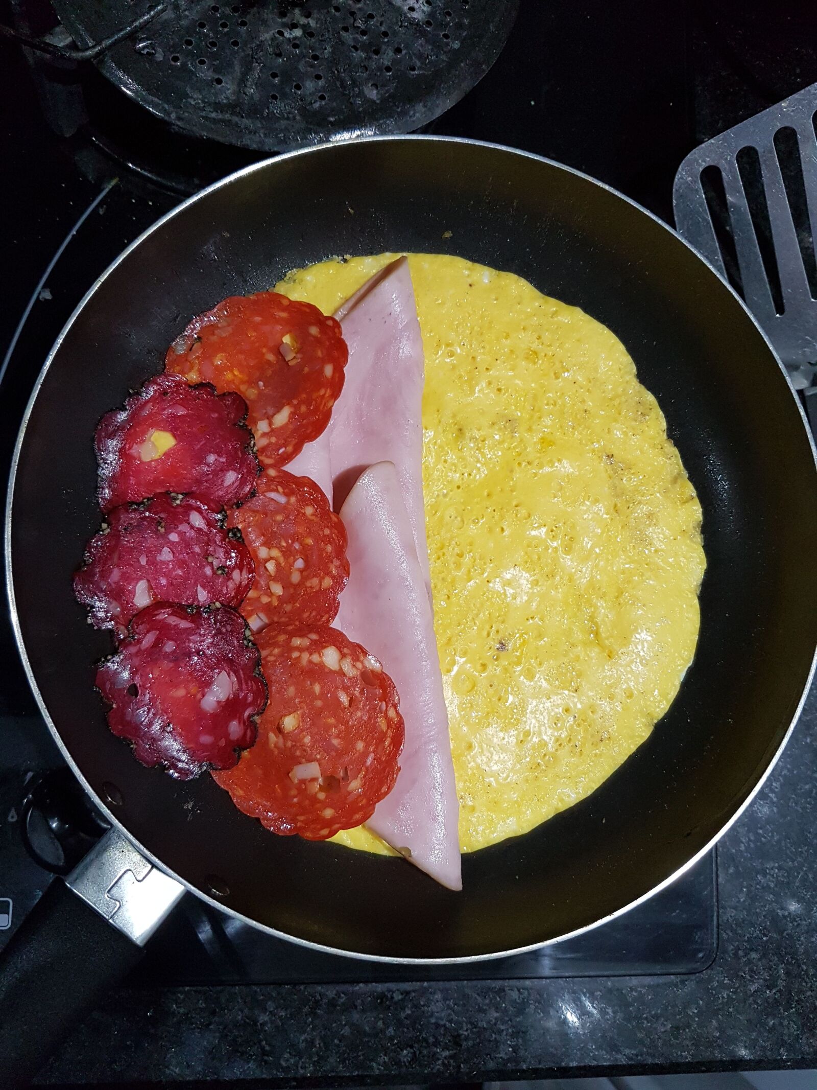 Samsung Galaxy S7 Edge sample photo. Eggs, ham, breakfast photography