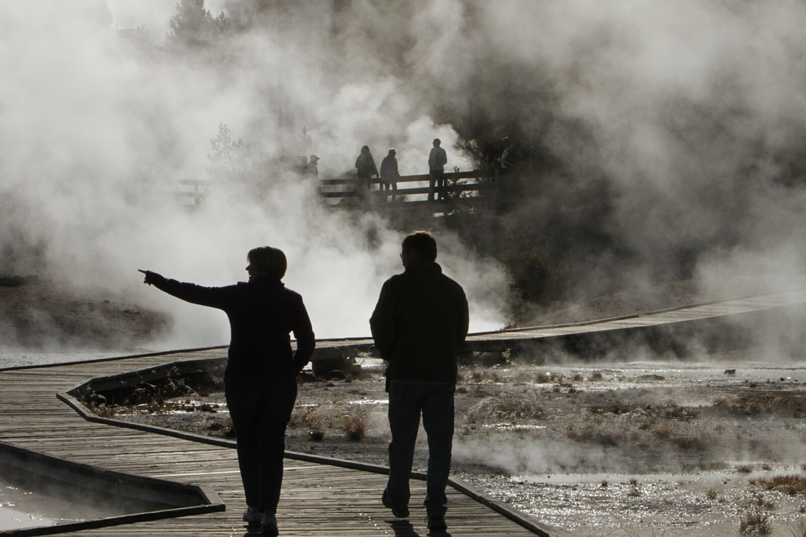 Canon EOS 7D sample photo. Geyser, steam, landscape photography