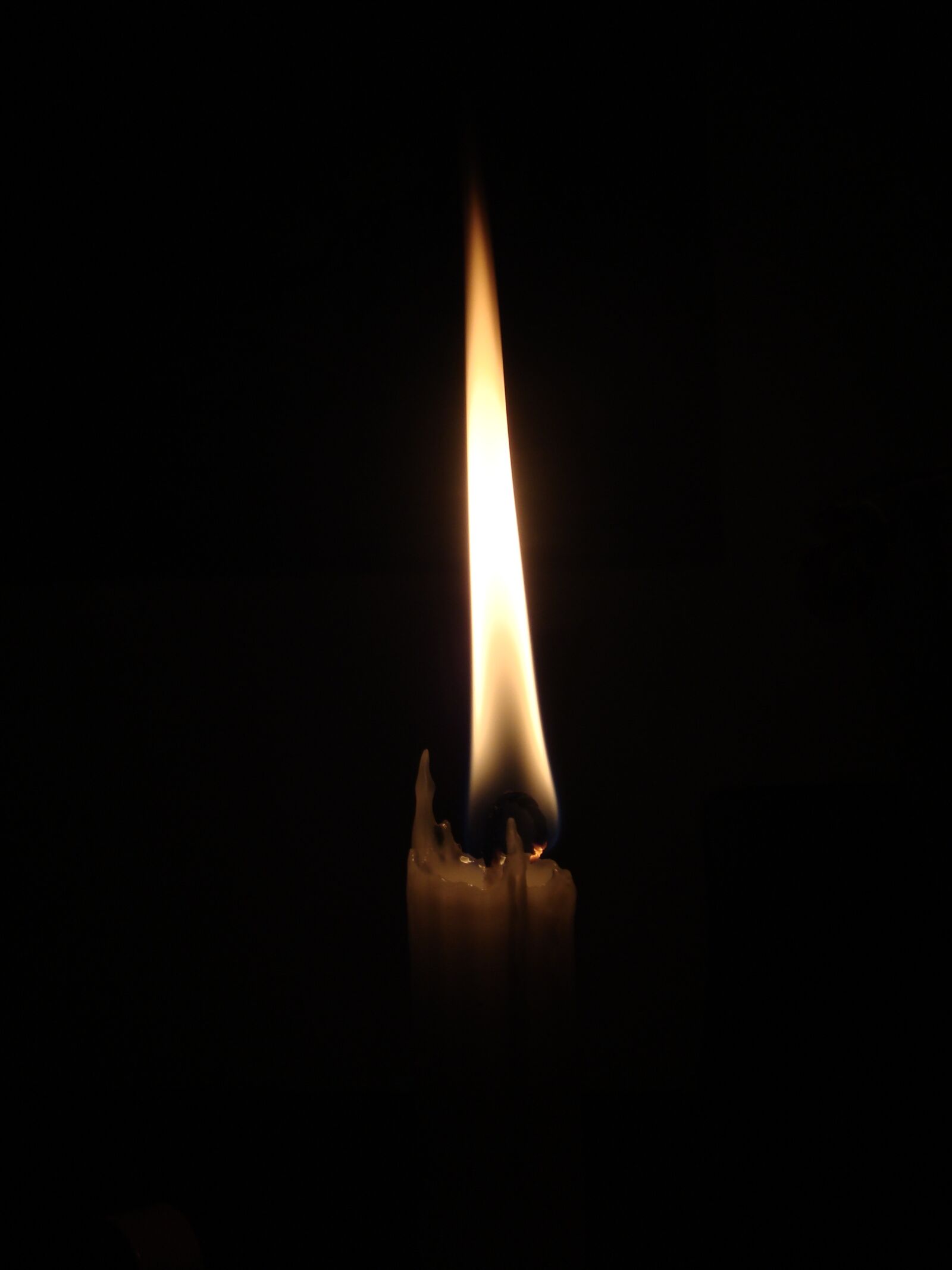 Sony DSC-T200 sample photo. Candle, flame, wax photography