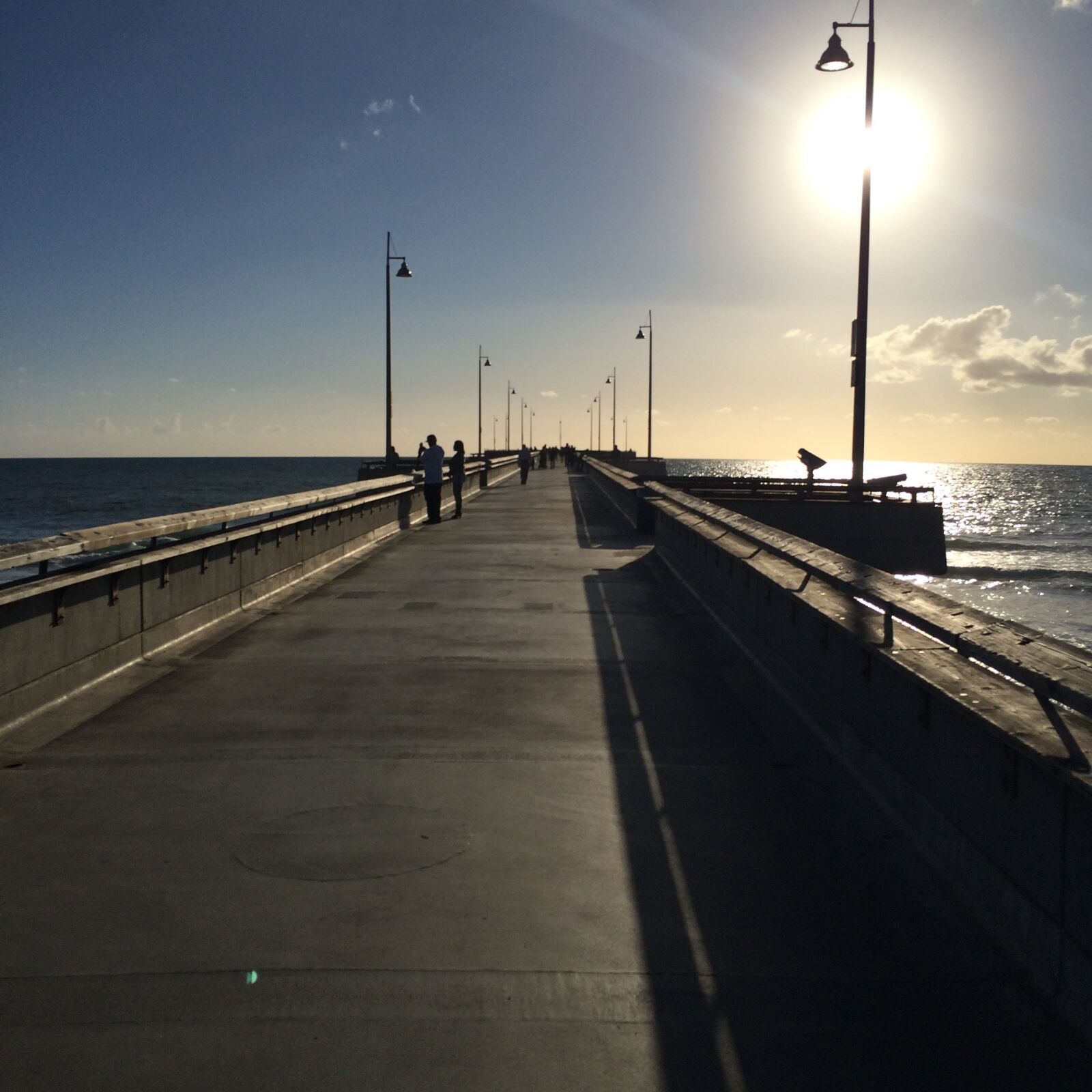 iPhone 5s back camera 4.15mm f/2.2 sample photo. Venice beach, california, wharf photography