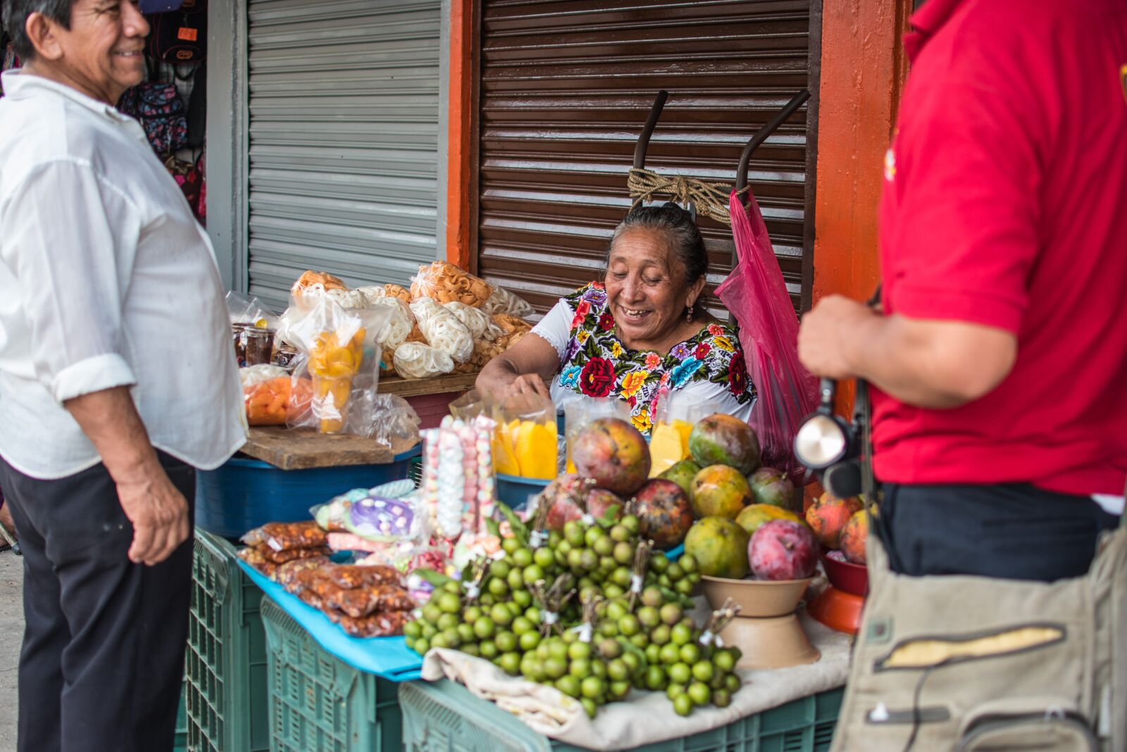 Nikon D5500 sample photo. Market, fruit, mexico photography