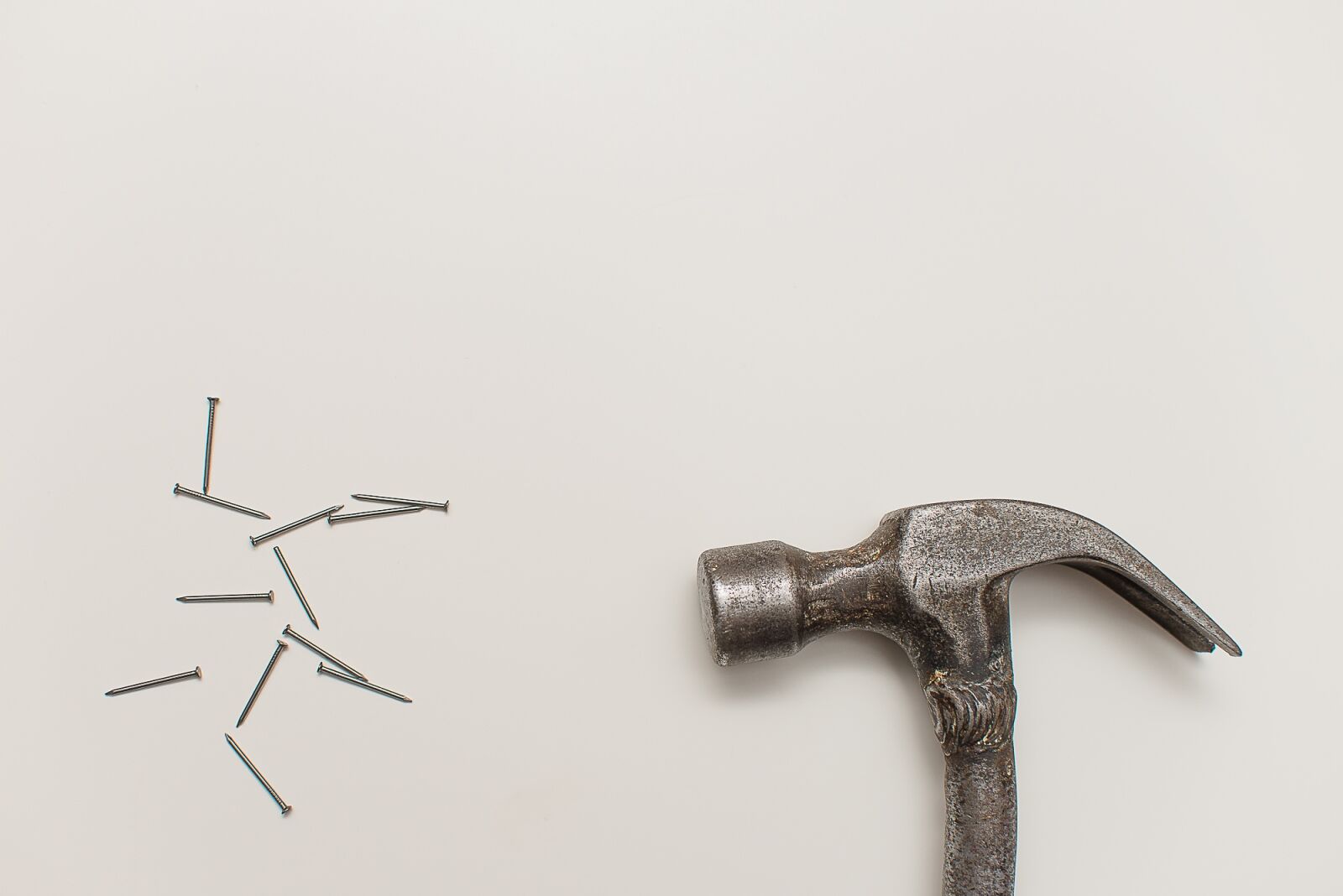 Nikon D610 sample photo. Hammer, nails, tools photography