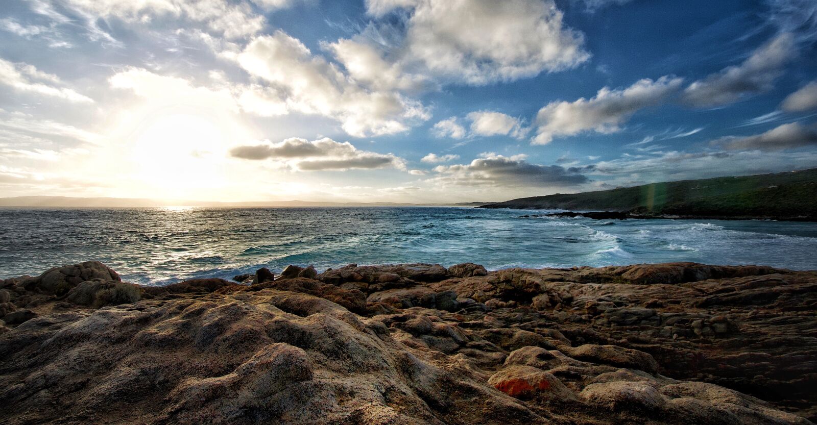 Nikon D90 sample photo. Ocean rocks, coast, waves photography