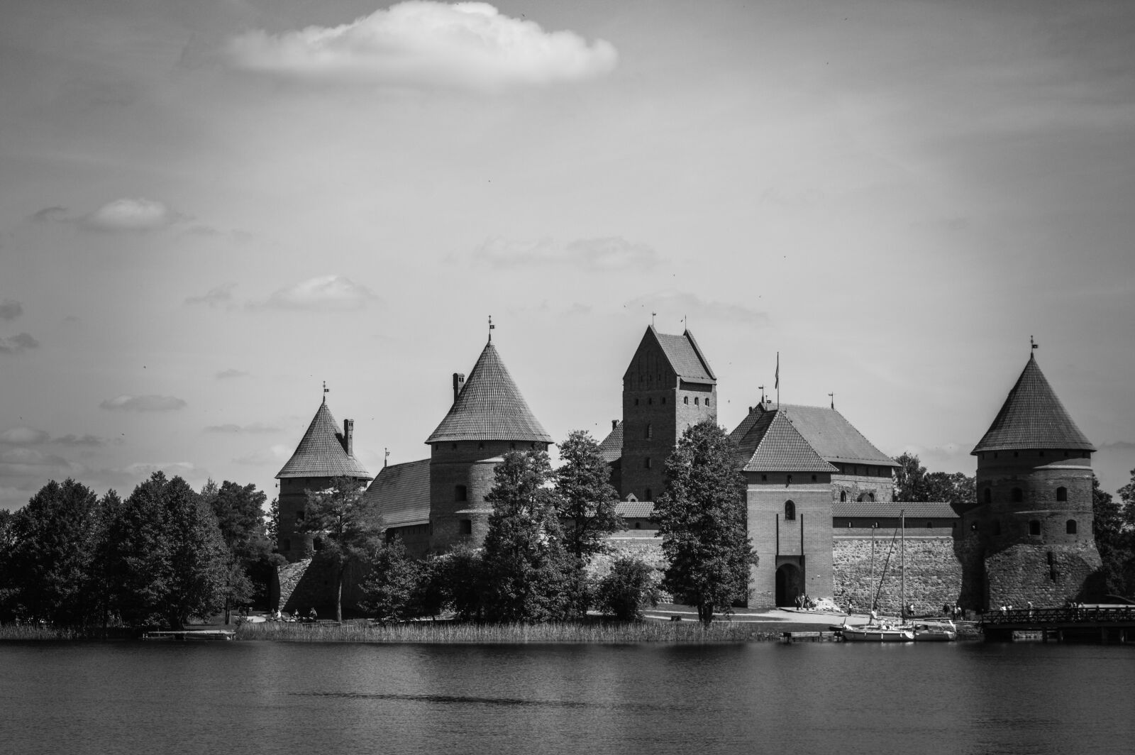 Nikon D3200 sample photo. Castle, trakai, lithuania photography