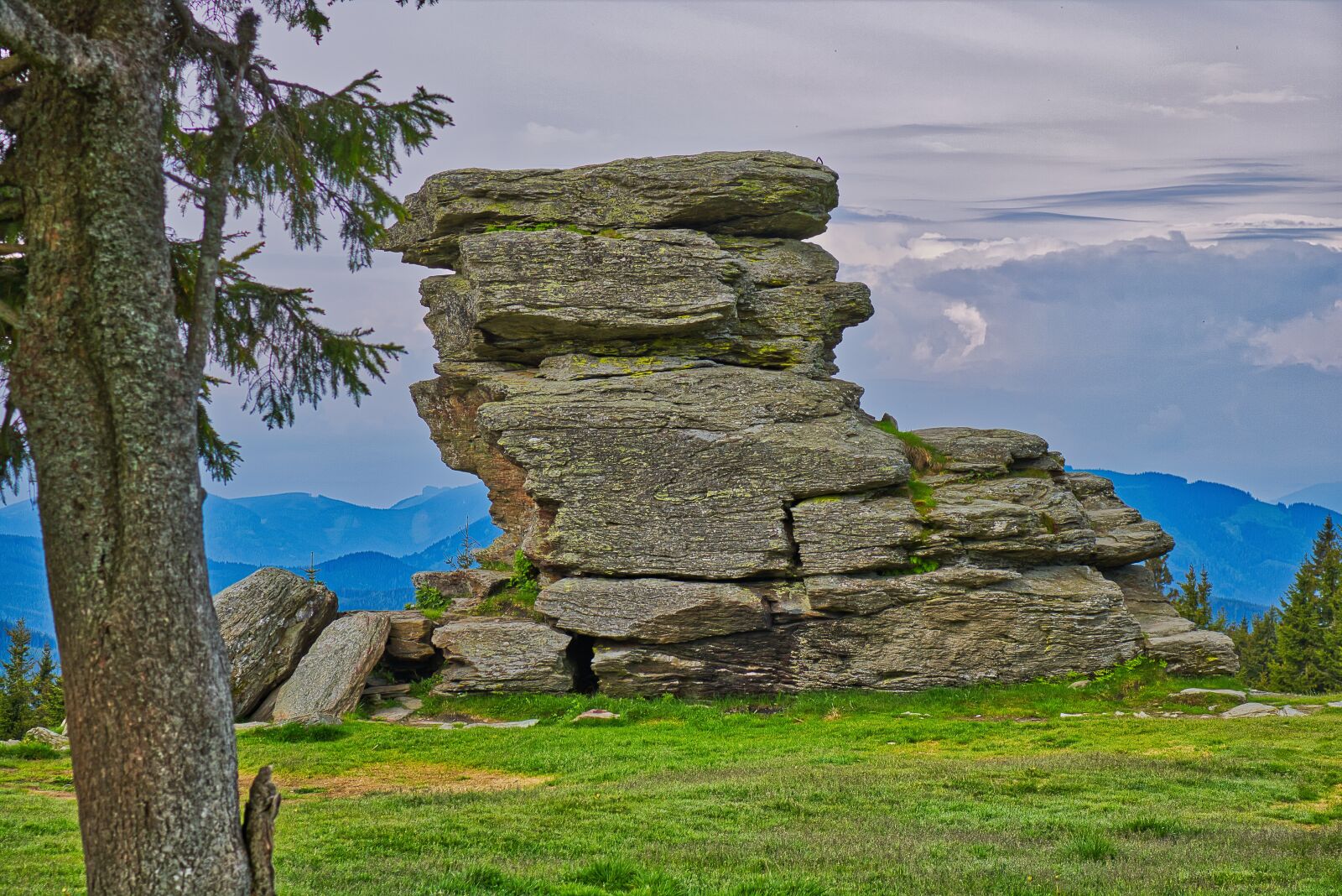 Canon EOS 750D (EOS Rebel T6i / EOS Kiss X8i) sample photo. Devil stone, rock, tree photography