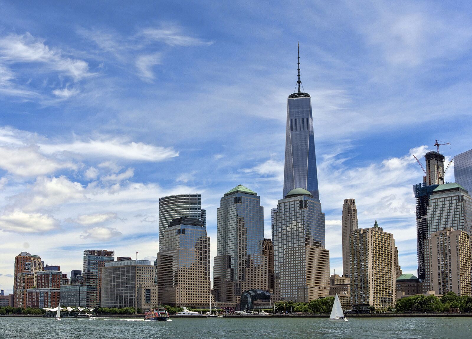 Nikon D7200 sample photo. Manhattan, financial district, buildings photography