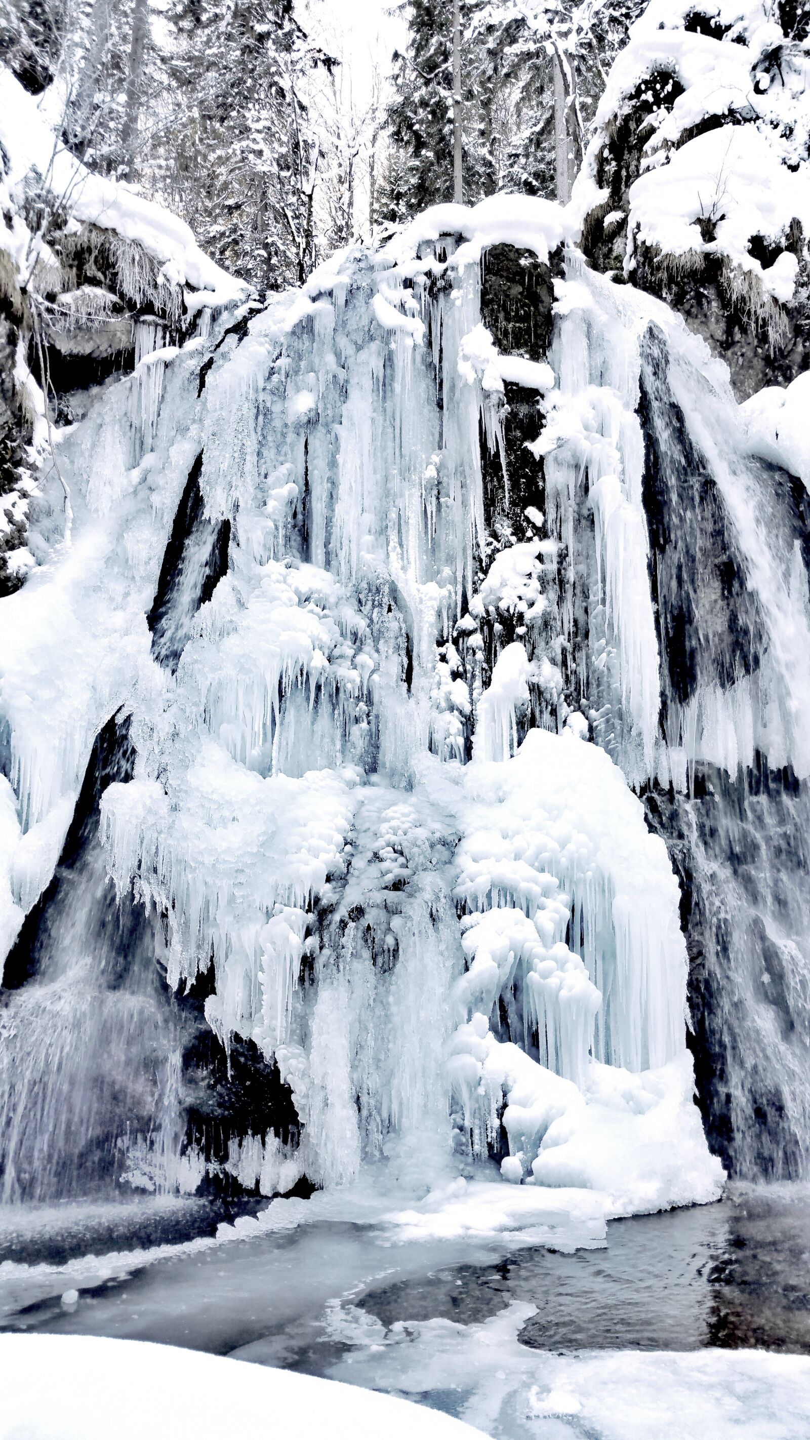 Samsung Galaxy Note4 sample photo. Ice, icicle, water photography
