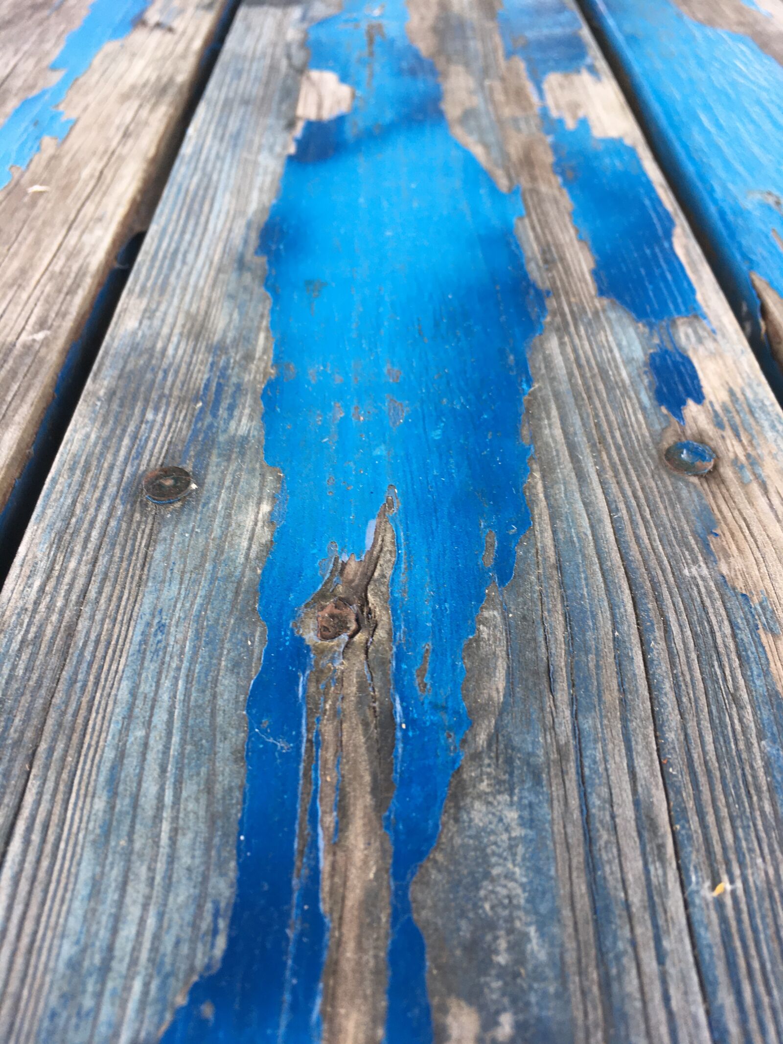 Apple iPhone SE (1st generation) sample photo. Blue, weathered, wood photography