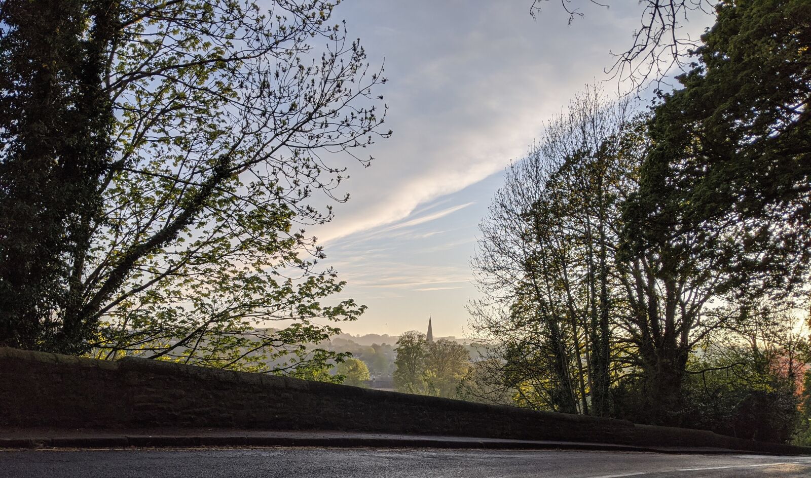 Google Pixel 3 sample photo. Derbyshire, trees, countryside photography