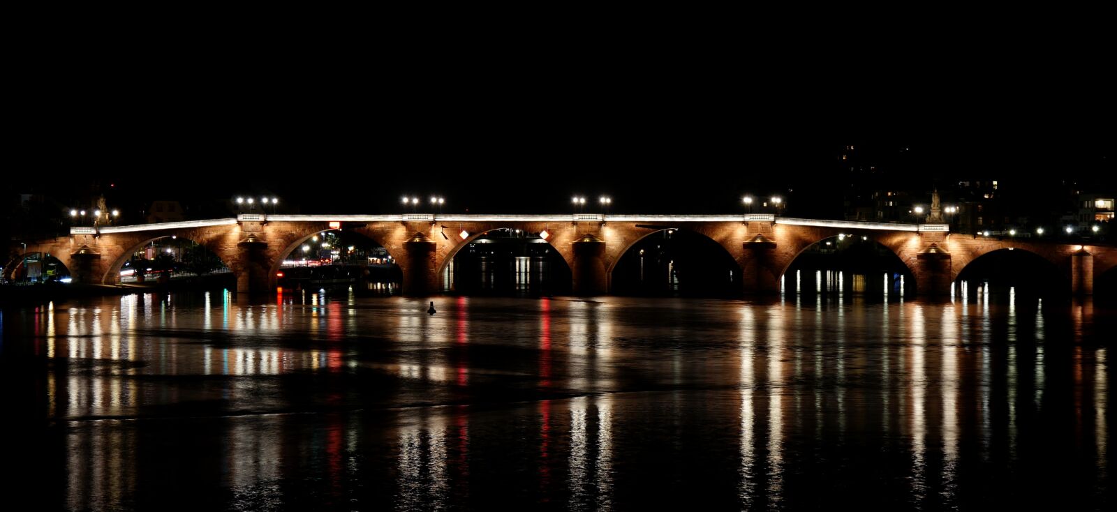 Panasonic Lumix DMC-GX8 sample photo. Heidelberg, old bridge, bridge photography