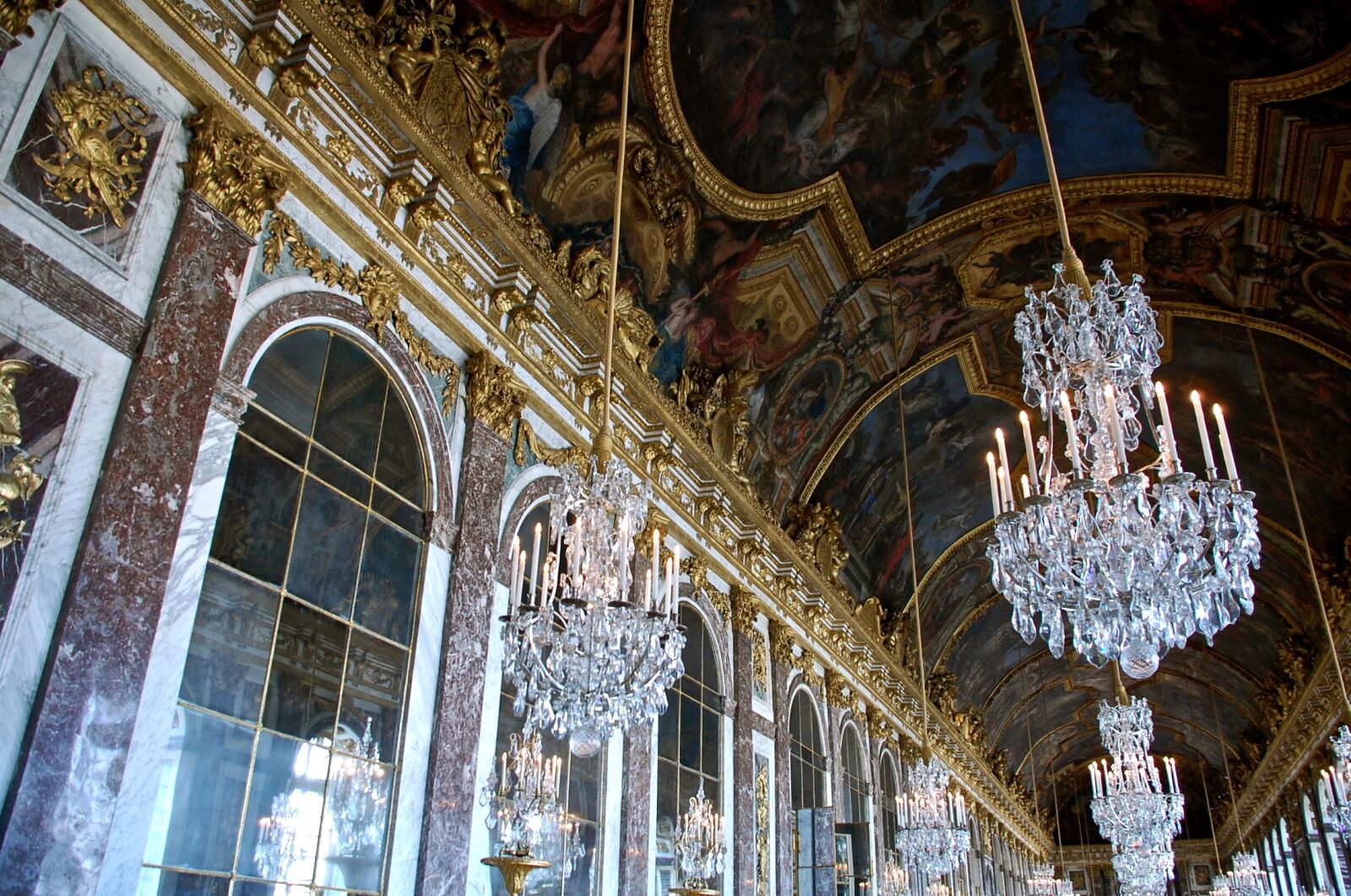 Nikon D40 sample photo. Gold, versailles, paris photography