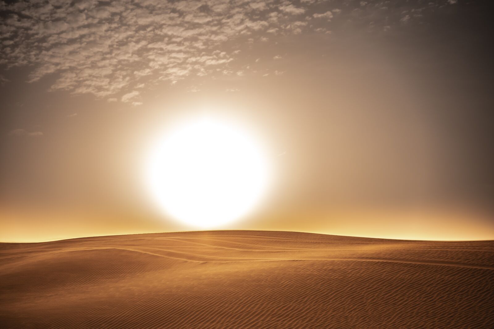 Nikon D7200 sample photo. Desert, sun, clouds photography