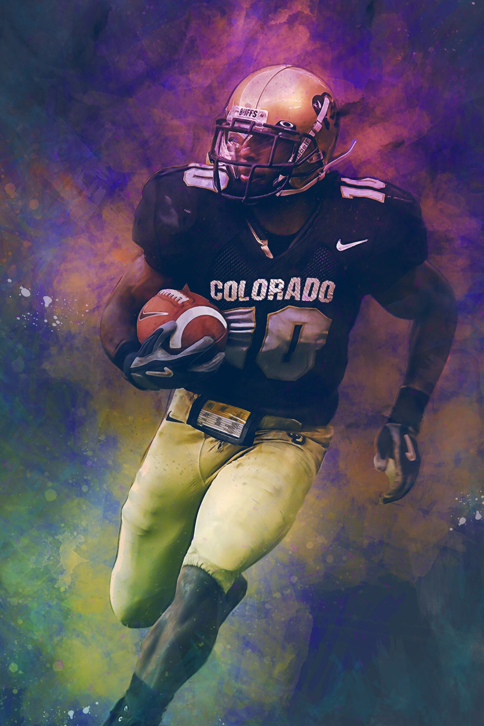 Canon EOS 20D sample photo. American, football, player photography