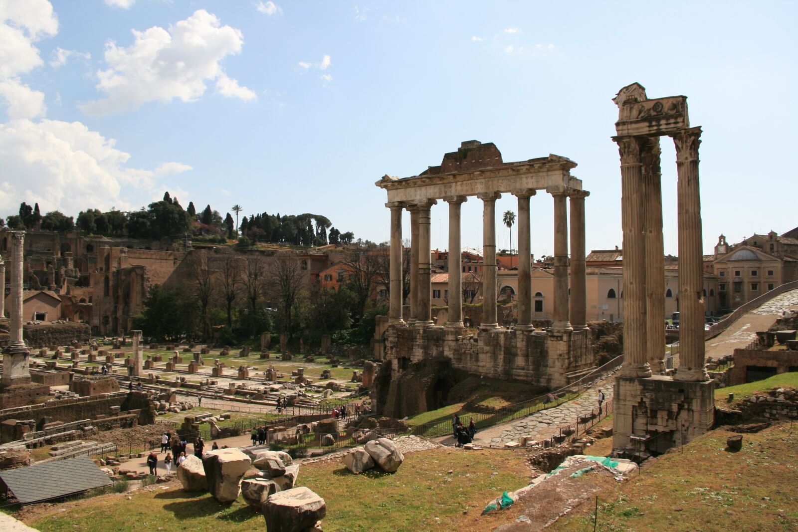 Canon EOS 400D (EOS Digital Rebel XTi / EOS Kiss Digital X) sample photo. Foro romano, rome, italy photography