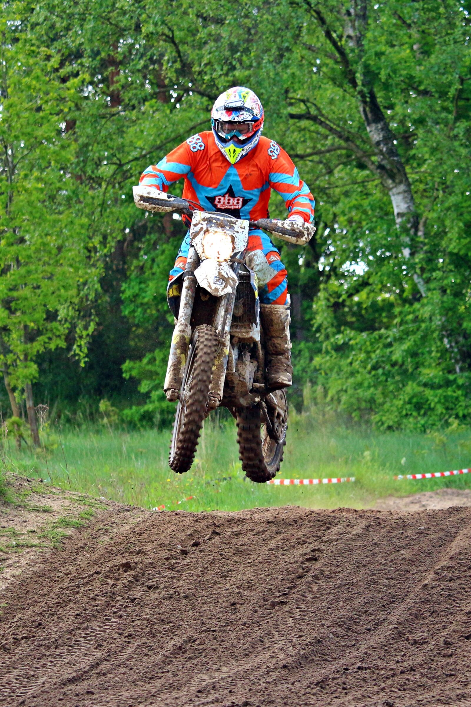 Canon EOS 100D (EOS Rebel SL1 / EOS Kiss X7) sample photo. Enduro, motocross, motocross ride photography
