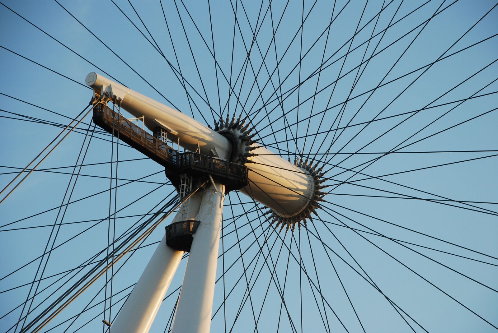 Nikon D80 sample photo. London eye, london photography