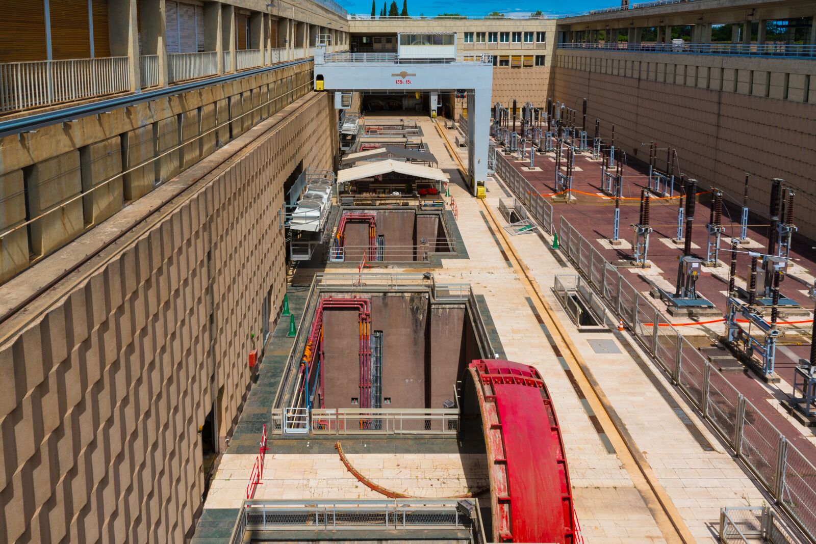Nikon D750 sample photo. Hydro-electric power plant, factory photography