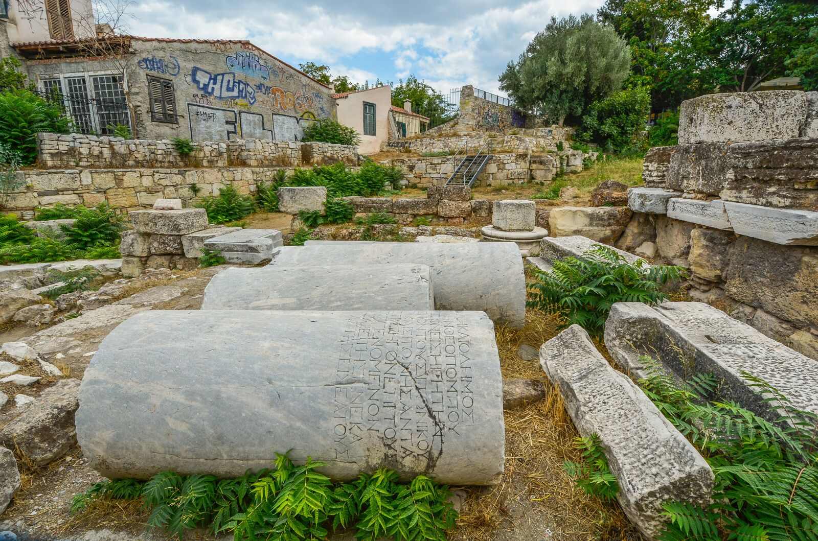 Nikon D5200 sample photo. Graffiti, athens, ancient photography