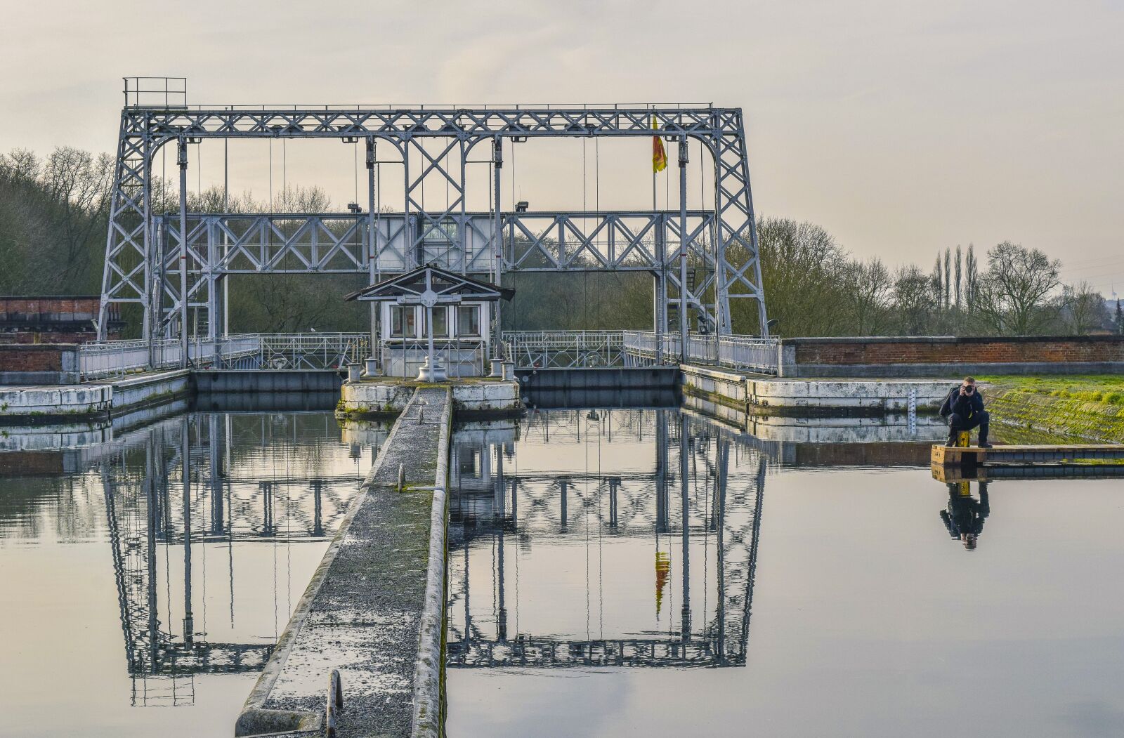 Nikon D3300 sample photo. Architecture, lock, water photography