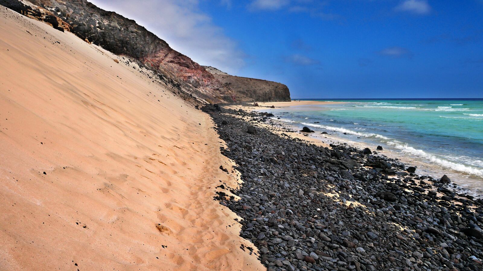 Panasonic Lumix DMC-GX85 (Lumix DMC-GX80 / Lumix DMC-GX7 Mark II) sample photo. Canary islands, beach, dune photography