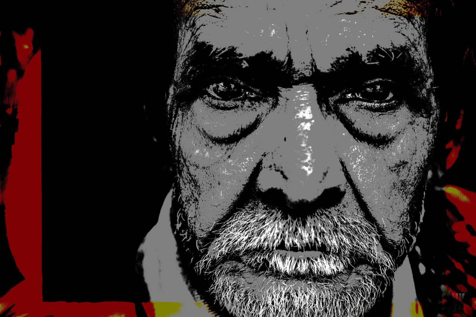 Nikon D3300 sample photo. Man, photomontage, old photography