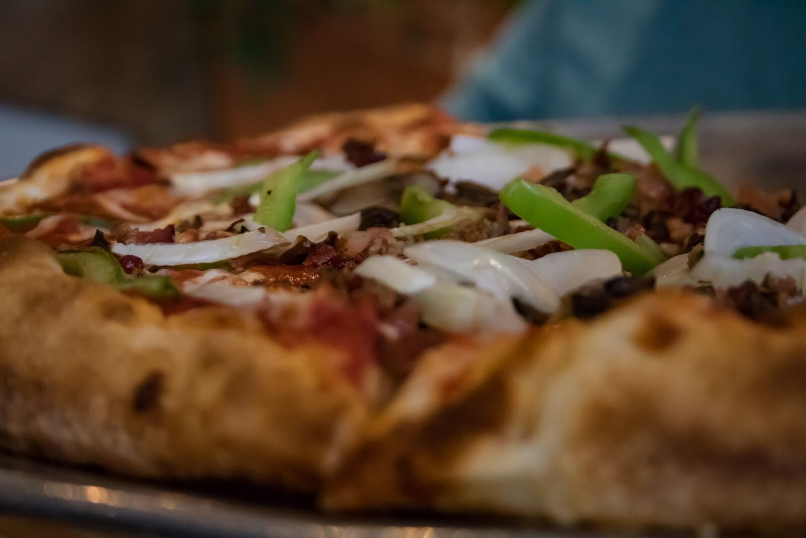 Canon EOS 750D (EOS Rebel T6i / EOS Kiss X8i) sample photo. Pizza, food, dinner photography