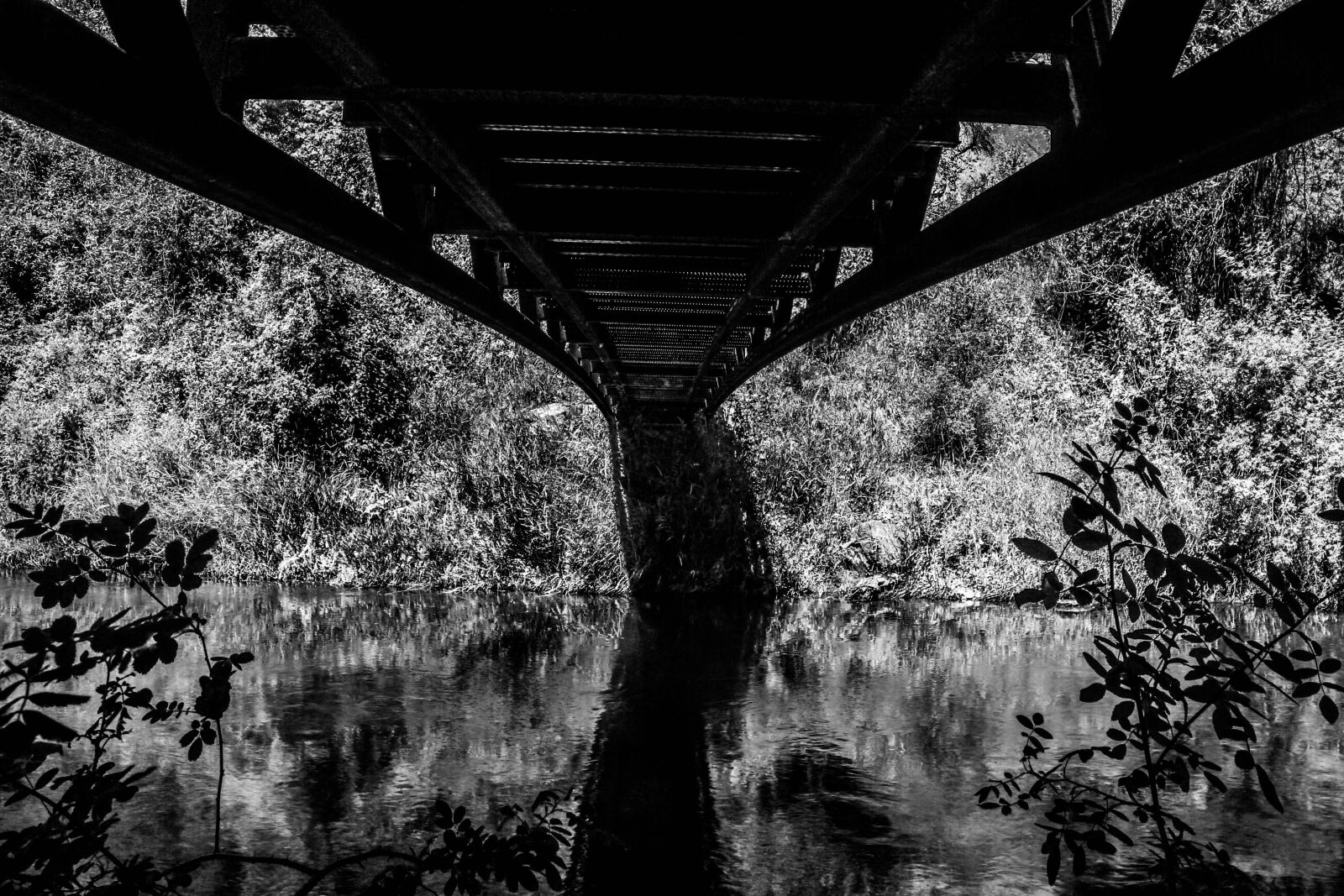 Canon EOS M sample photo. Bridge, reflection, water photography