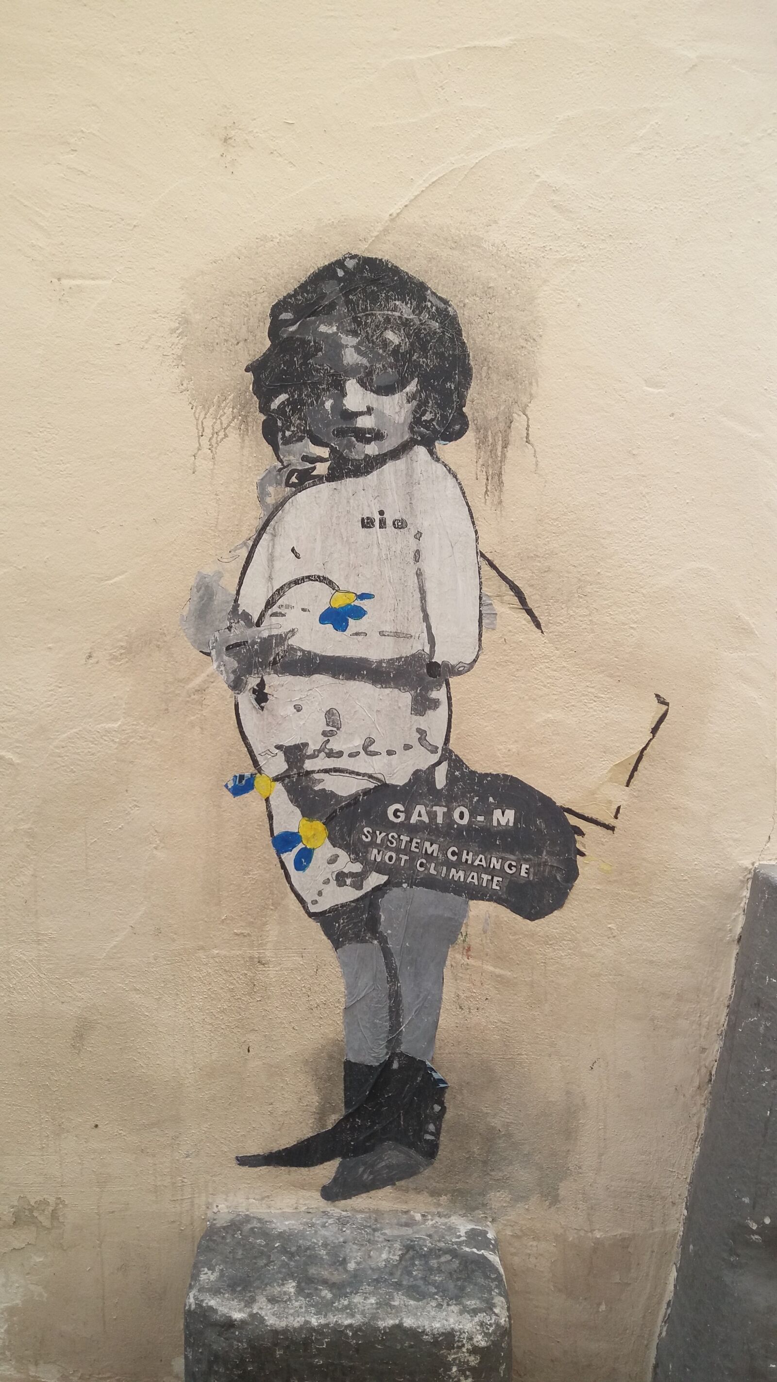 Samsung Galaxy J5 sample photo. Street art, girl, graffiti photography
