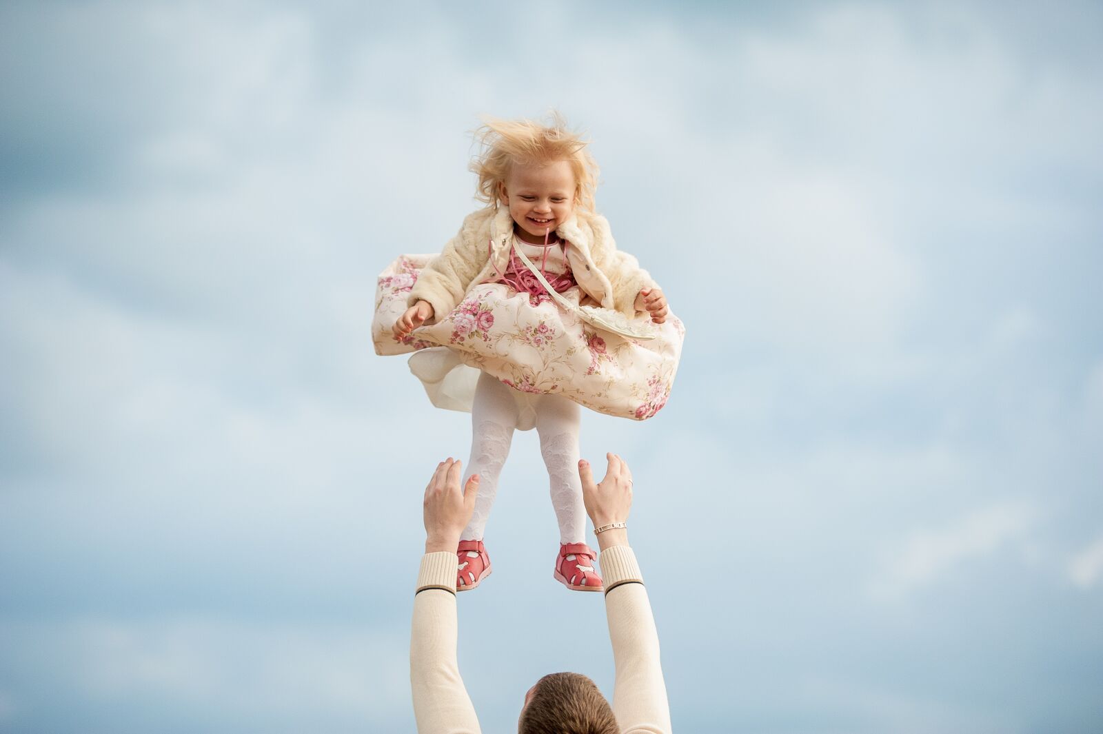 Nikon D700 sample photo. Kid, girl, father photography