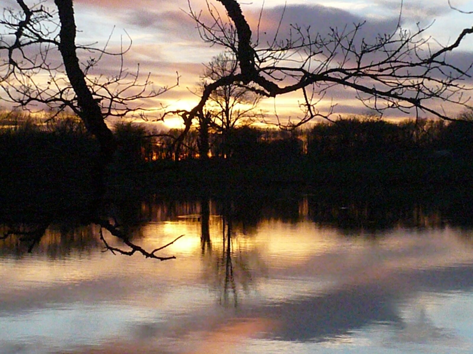 Panasonic DMC-LZ7 sample photo. Lake, twilight, sunset photography