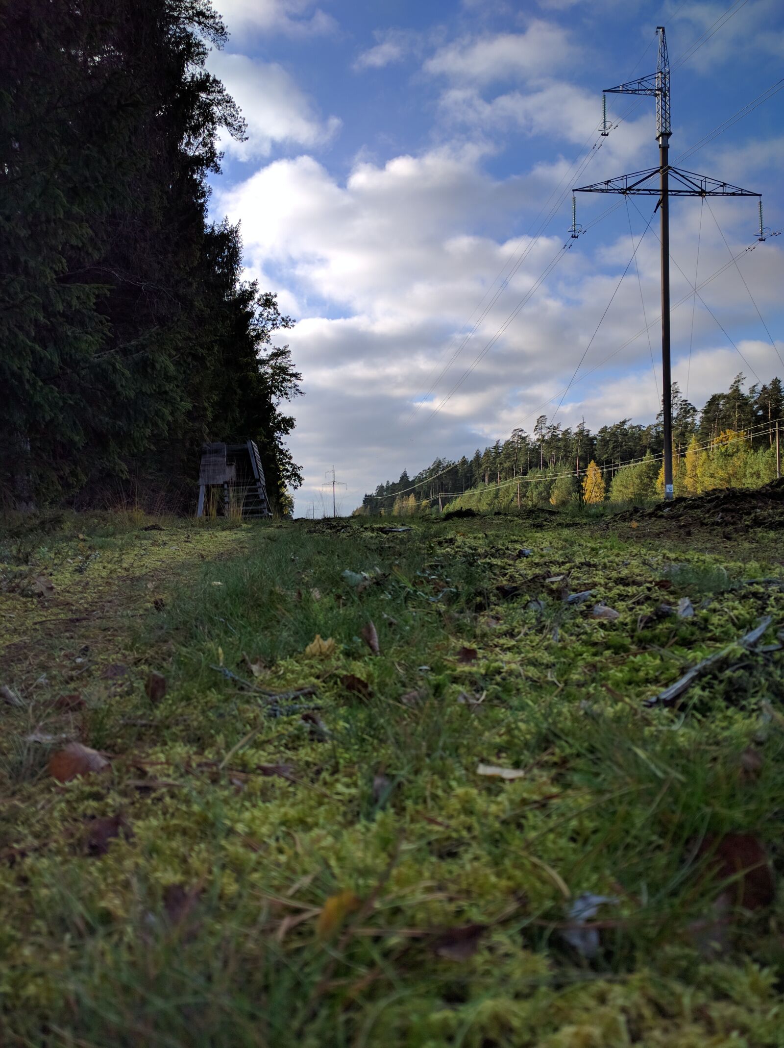 Google Nexus 6P sample photo. Autumn, hunters, tower, power photography