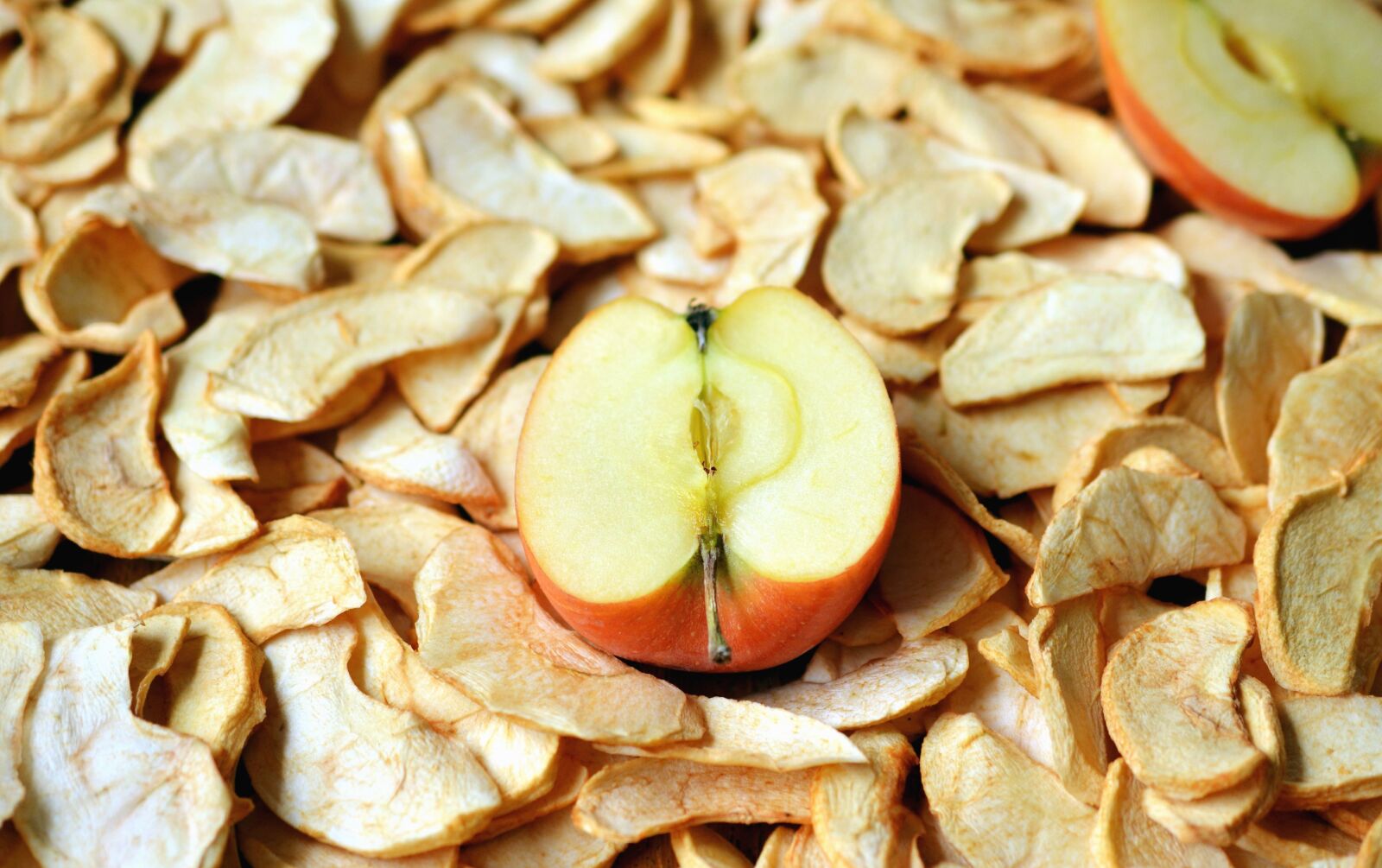 Nikon D5200 sample photo. Dried fruit, apple, food photography